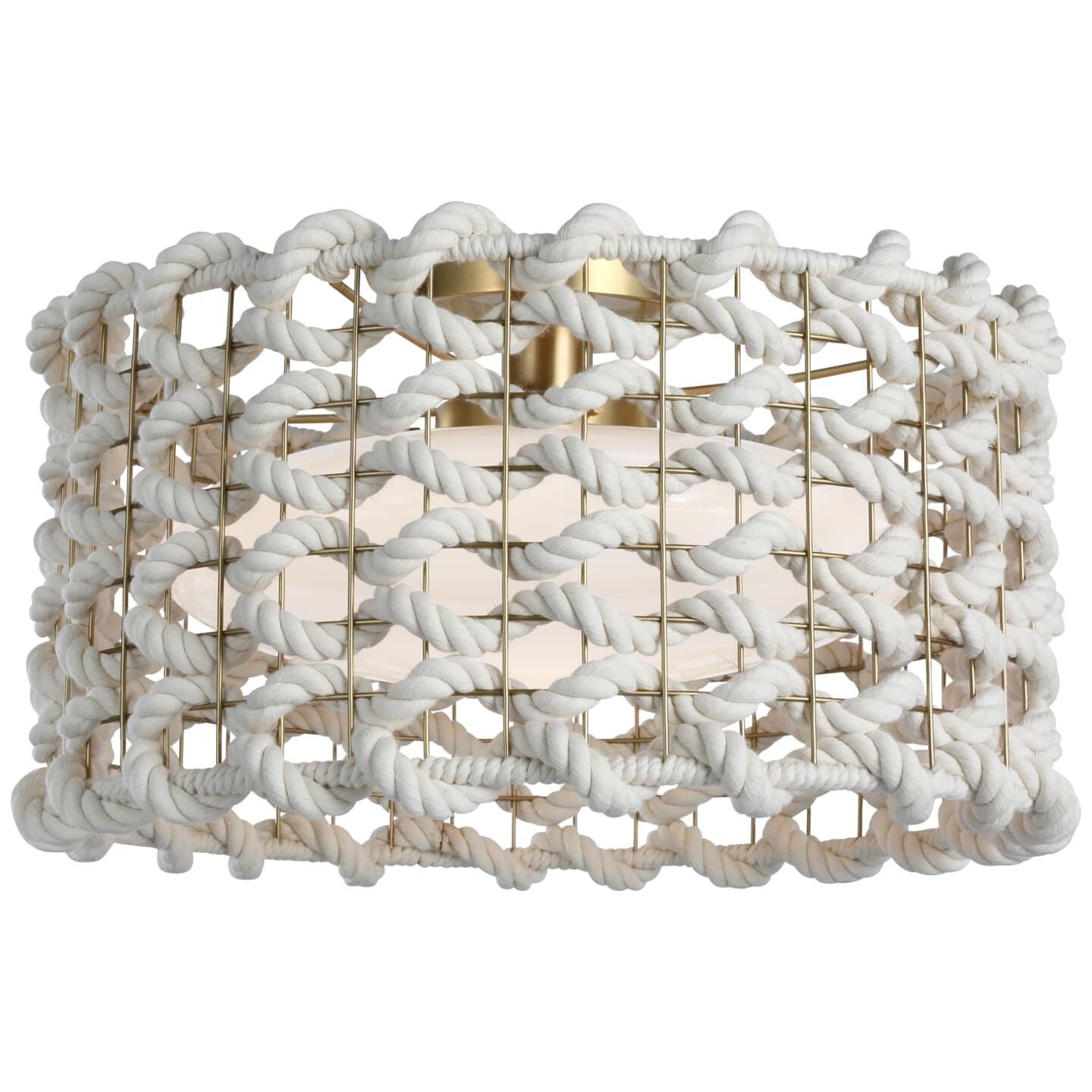 Fisher Weisman Catania 18 Inch Flush Mount by Visual Comfort Signature Collection