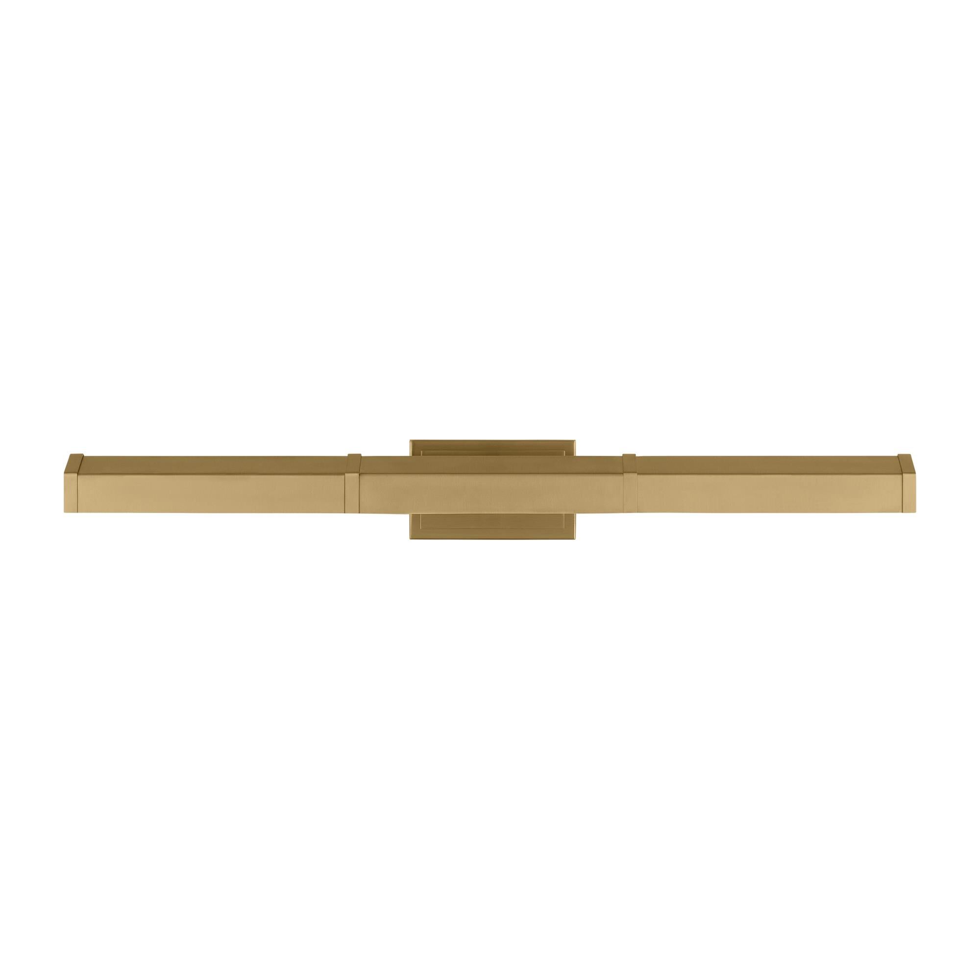 Shown in Burnished Brass finish and Burnished Brass shade