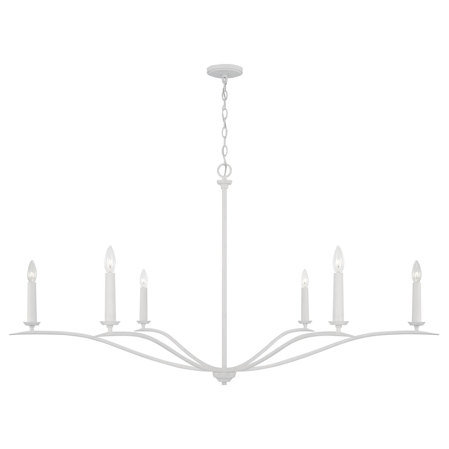 Grady 57 Inch 6 Light Chandelier by Capital Lighting Fixture Company