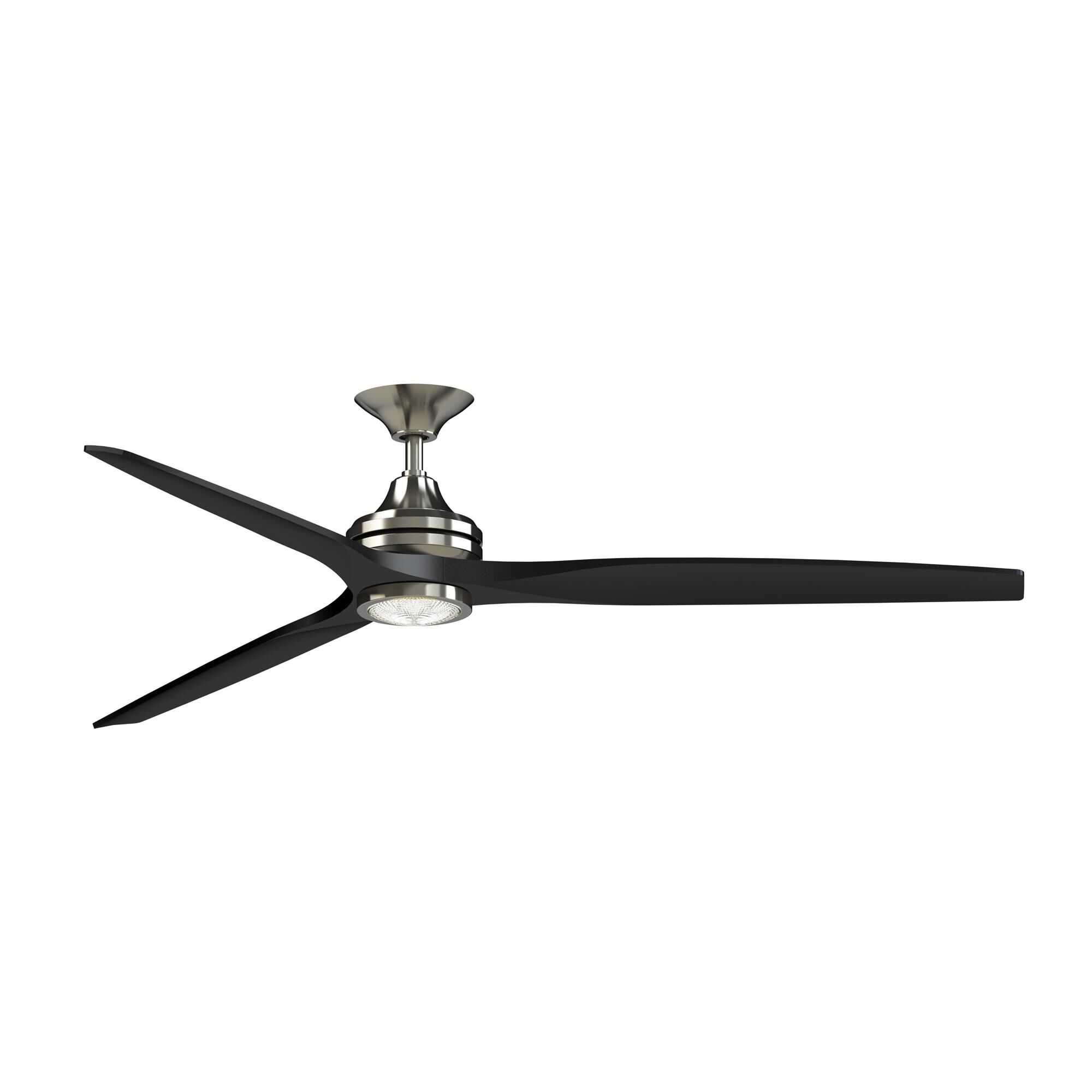 Spitfire 72 Inch Ceiling Fan with Light Kit,