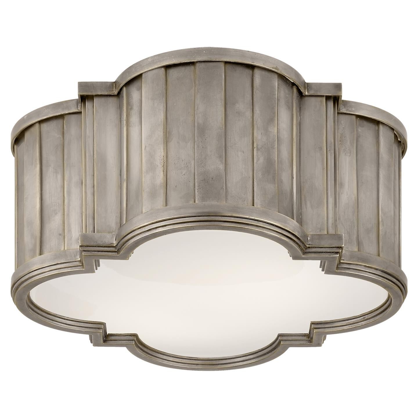 Thomas O'Brien Tilden 11 Inch 2 Light Flush Mount by Visual Comfort Signature Collection