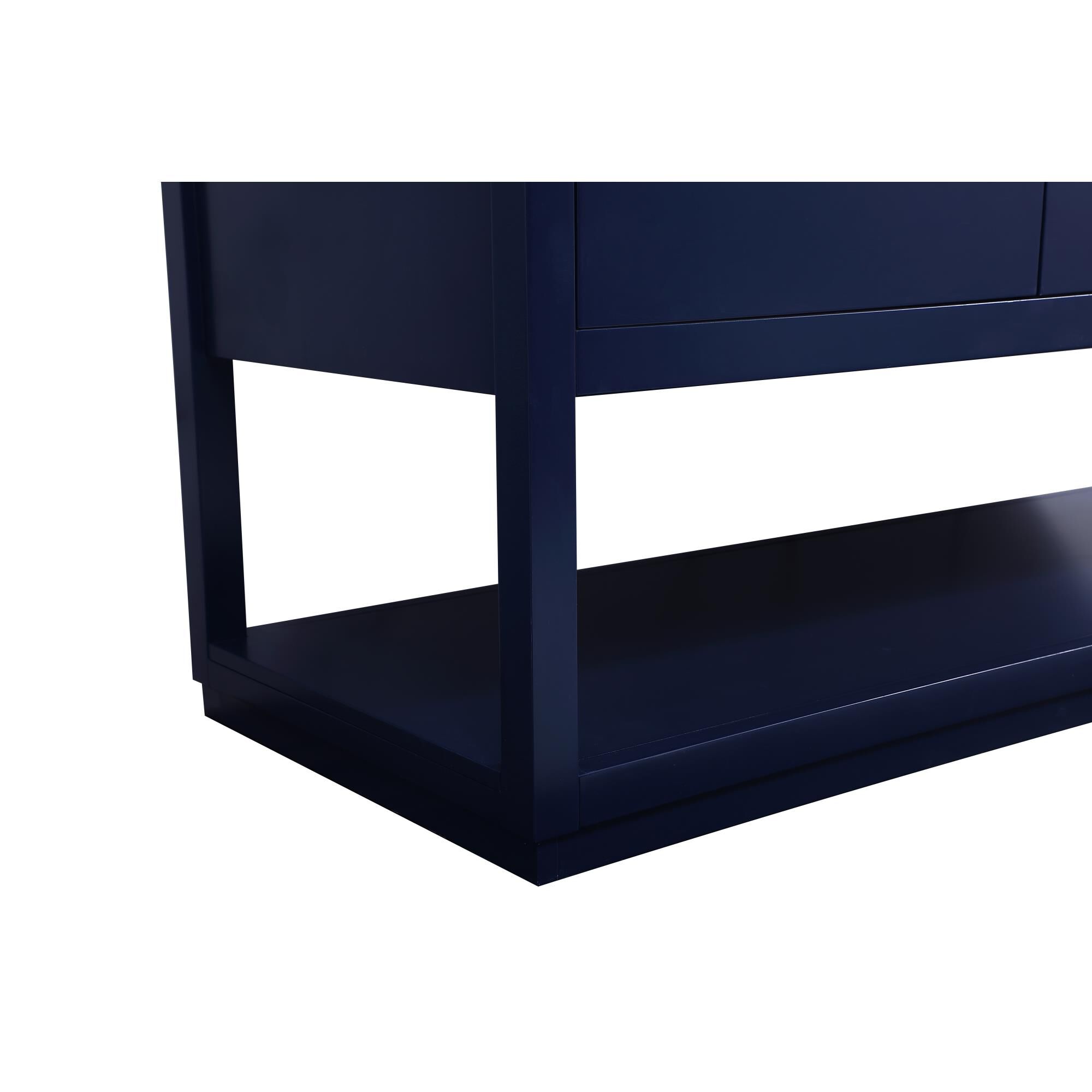 Shown in Blue finish