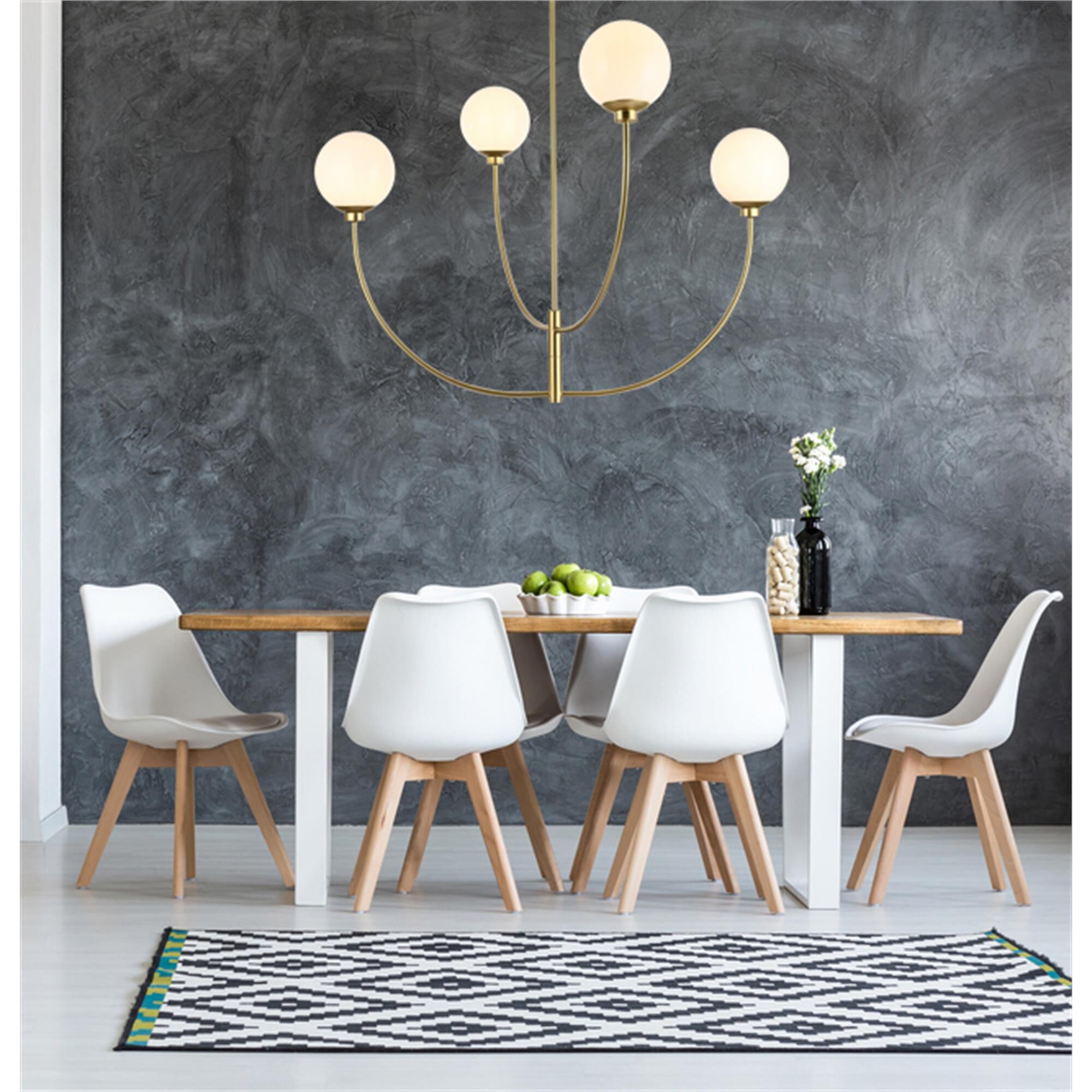Shown in Brass finish