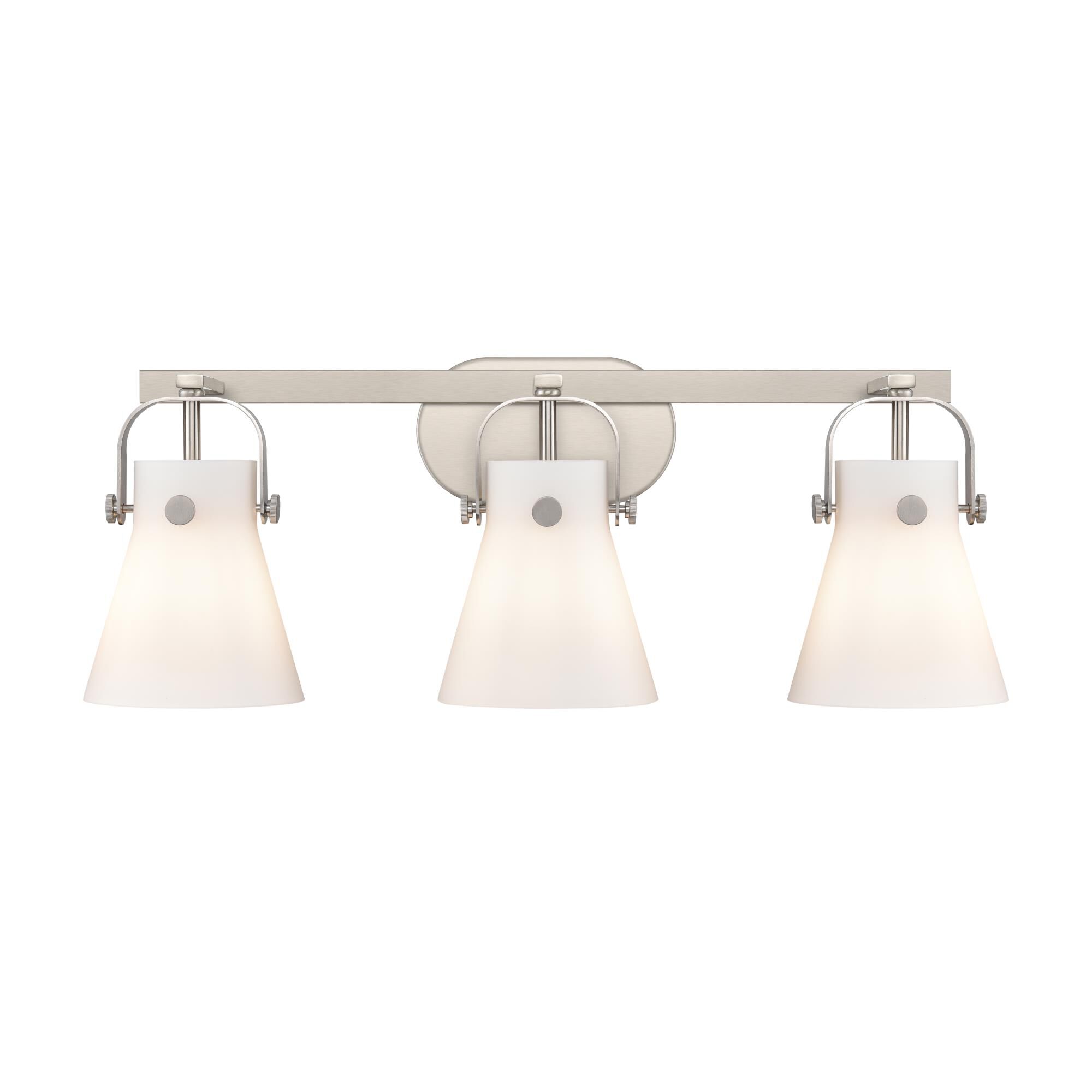 Bruno Marashlian Pilaster II Cone 27 Inch Bath Vanity Light by Innovations Lighting