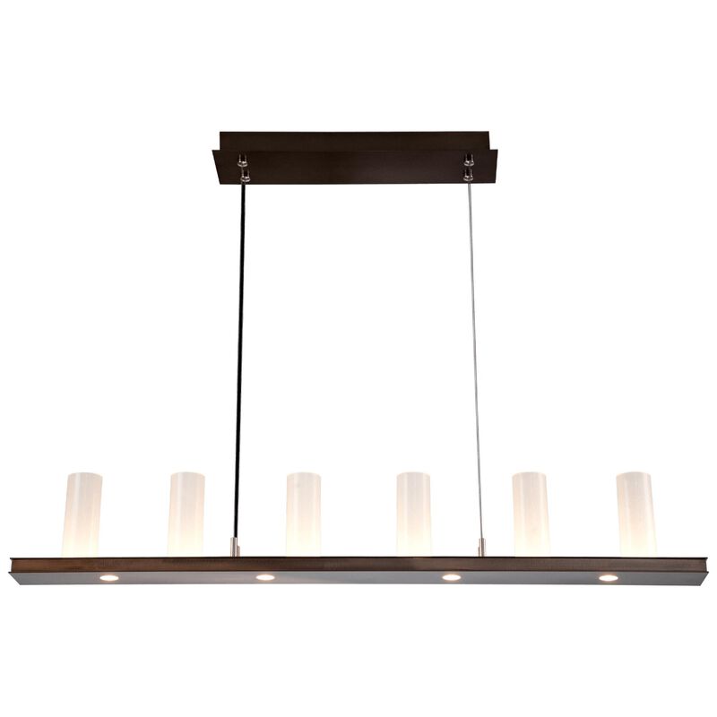 Corona 44 Inch 10 Light LED Linear Suspension Light by Hammerton Studio