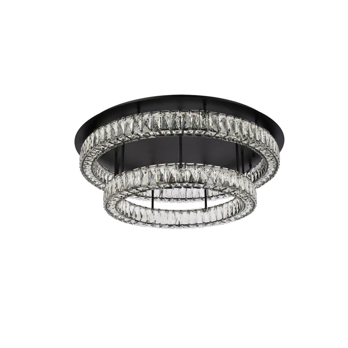 Monroe Semi Flush Mount by Elegant Lighting