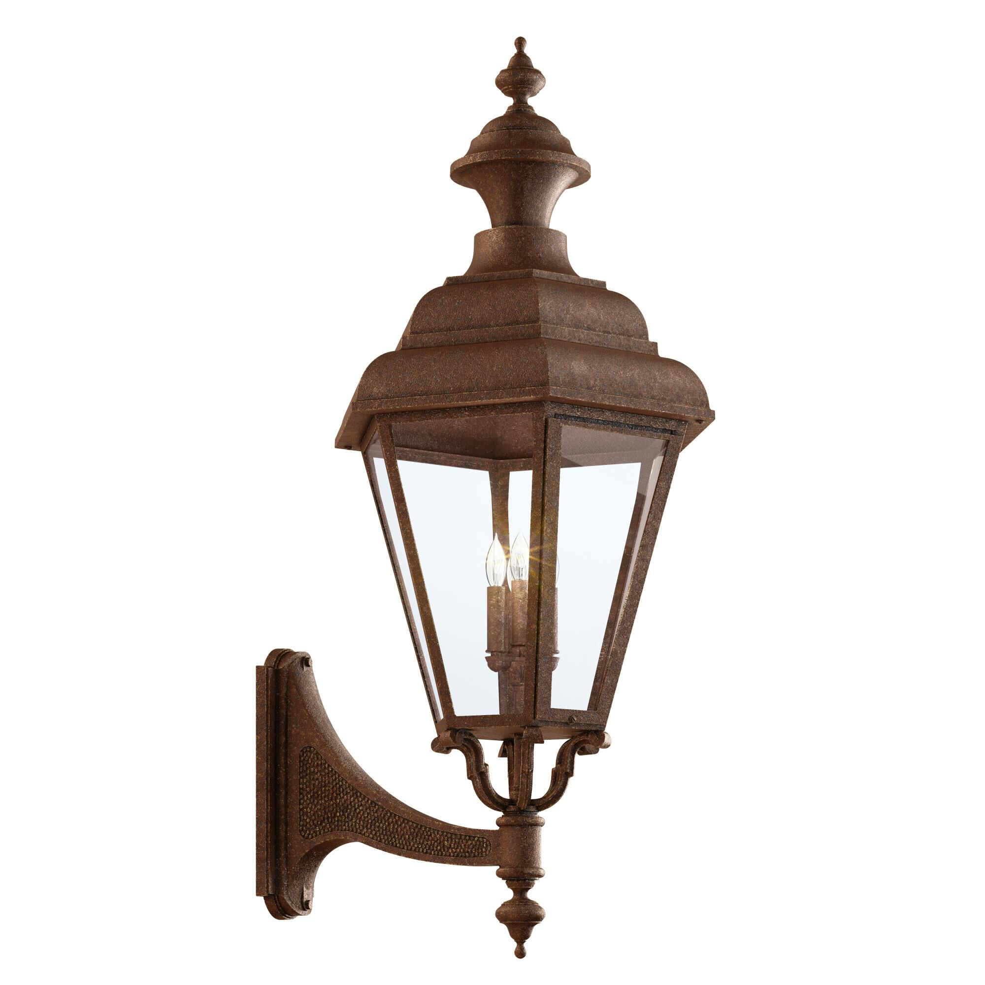 Jamestown 52 Inch Tall 4 Light Outdoor Wall Light by Hanover Lantern