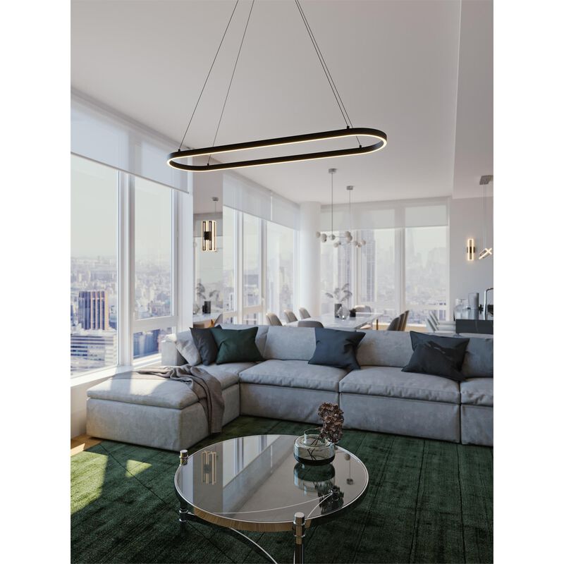 AFX Lighting Glo 48 Inch LED Linear Suspension Light