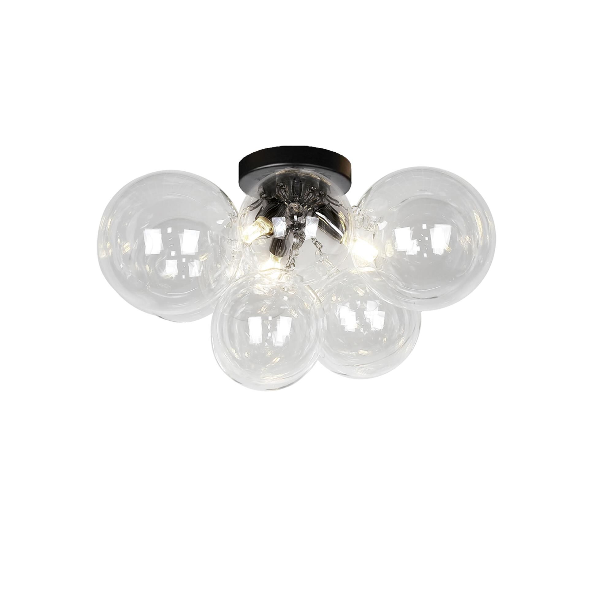 Comet 14 Inch 3 Light Flush Mount by Dainolite
