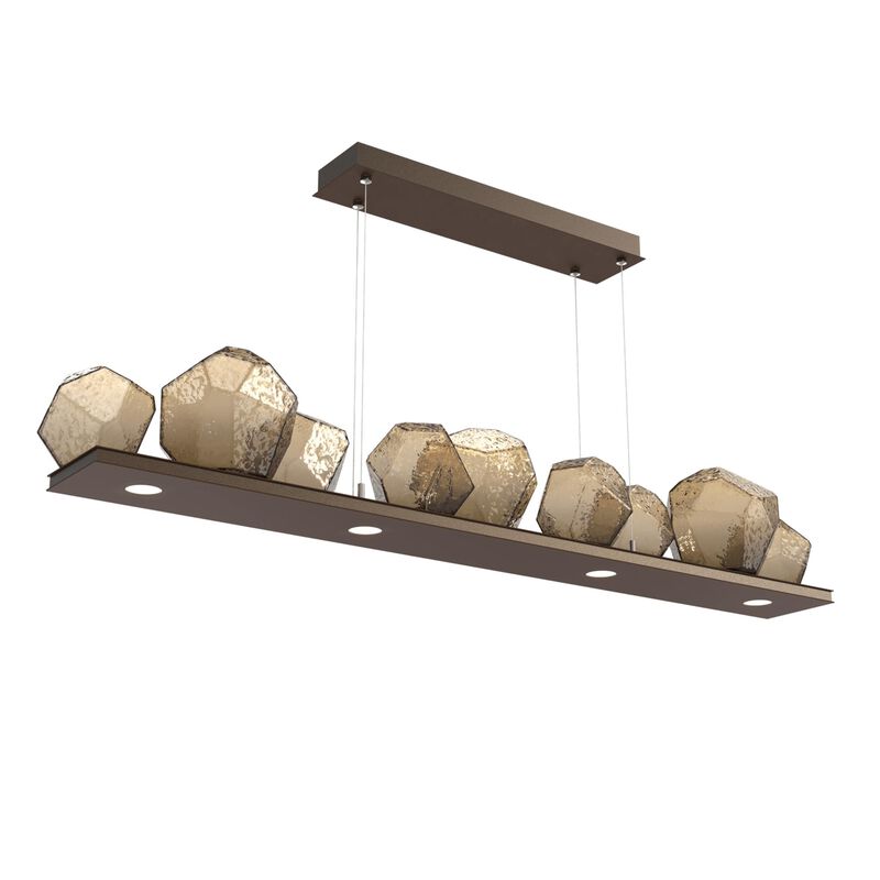 Gem 59 Inch 13 Light LED Linear Suspension Light by Hammerton Studio