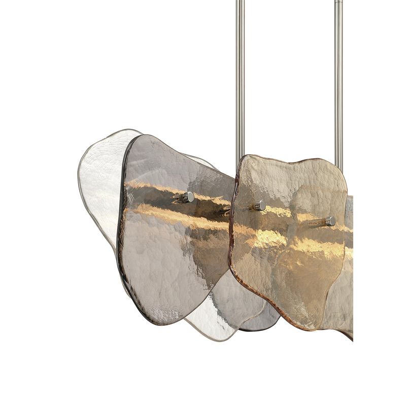 Grotto Small Linear Chandelier by Eurofase Lighting
