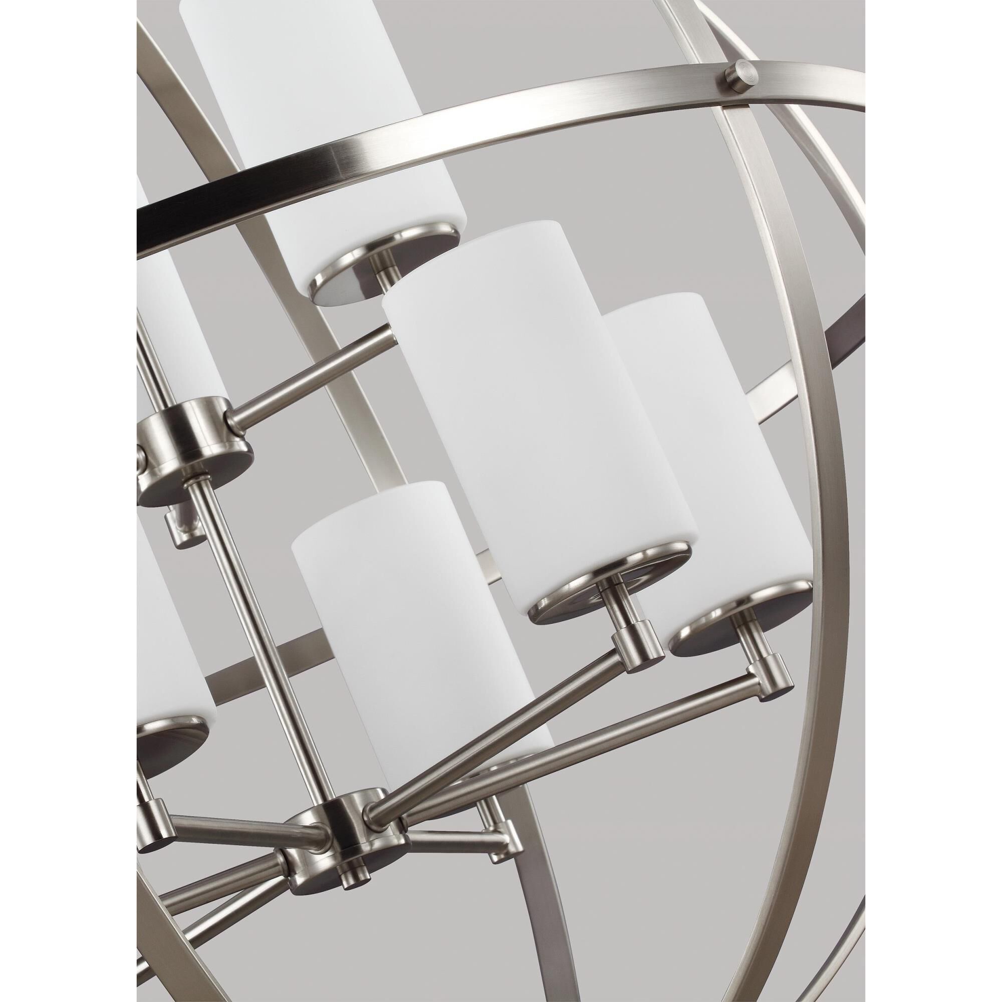 Alturas 32 Inch 9 Light Chandelier by Generation Lighting