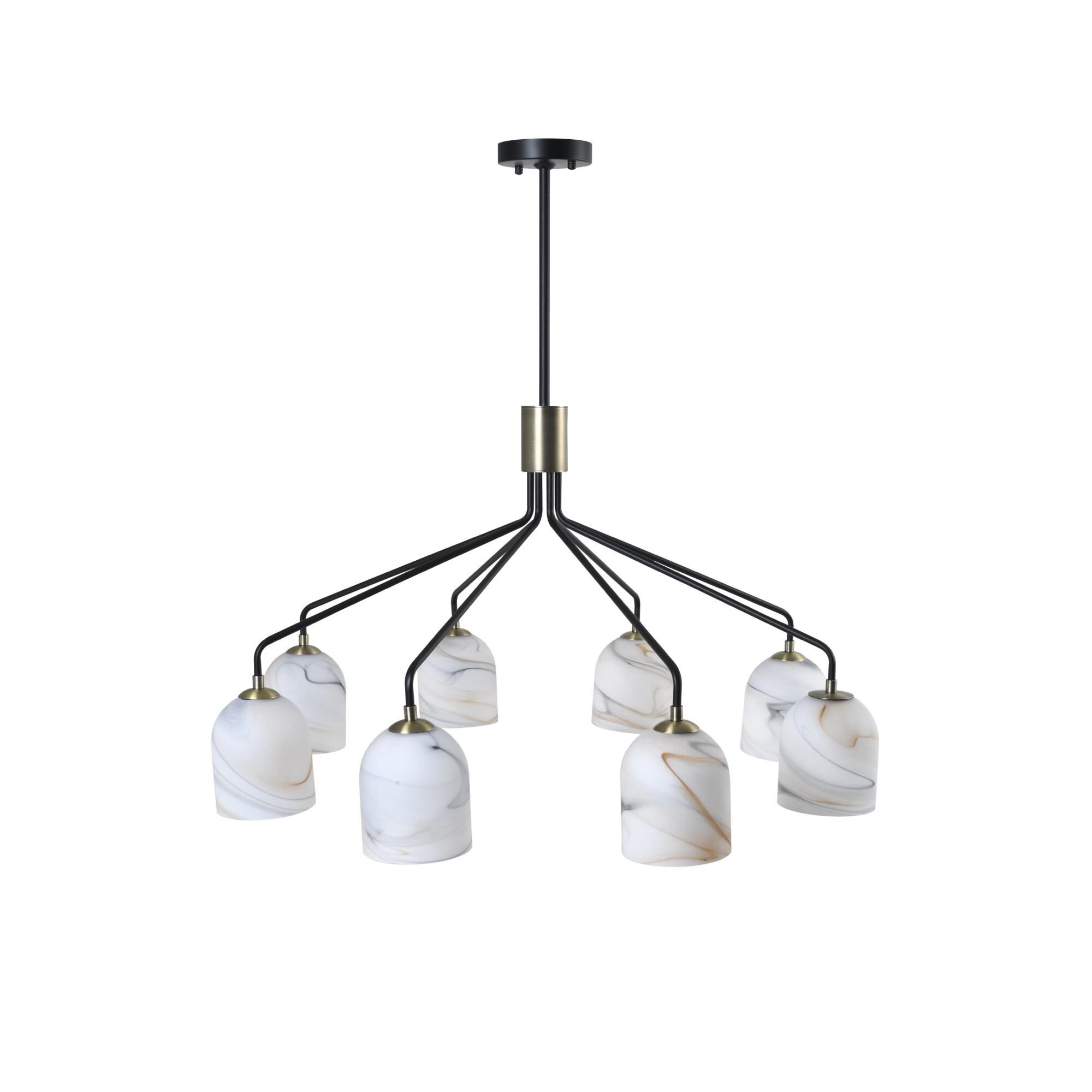 S&C Crema 34 Inch Chandelier,