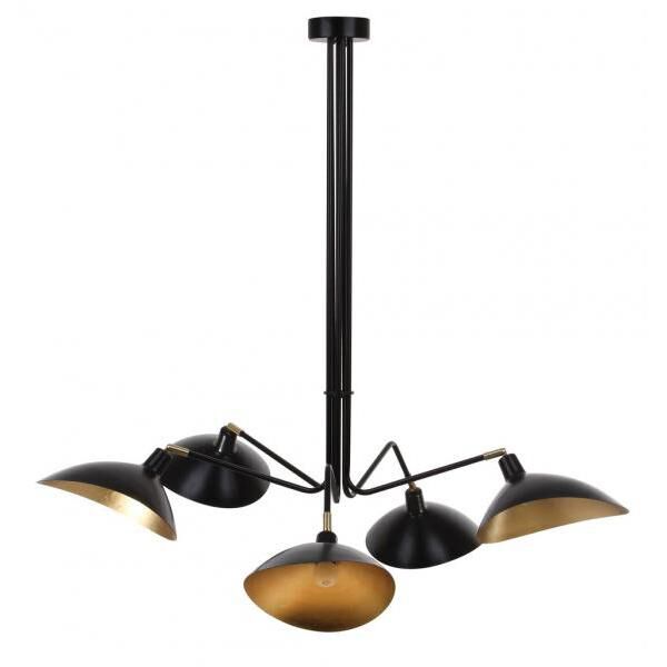 Shown in Black finish and Iron shade