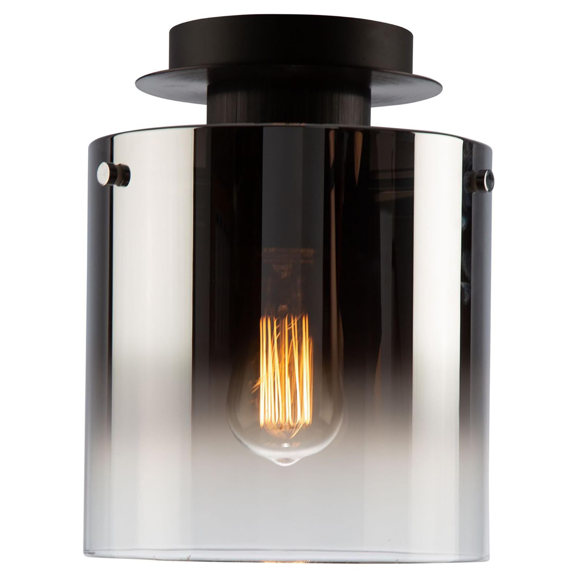 Henley 8 Inch 1 Light Flush Mount,