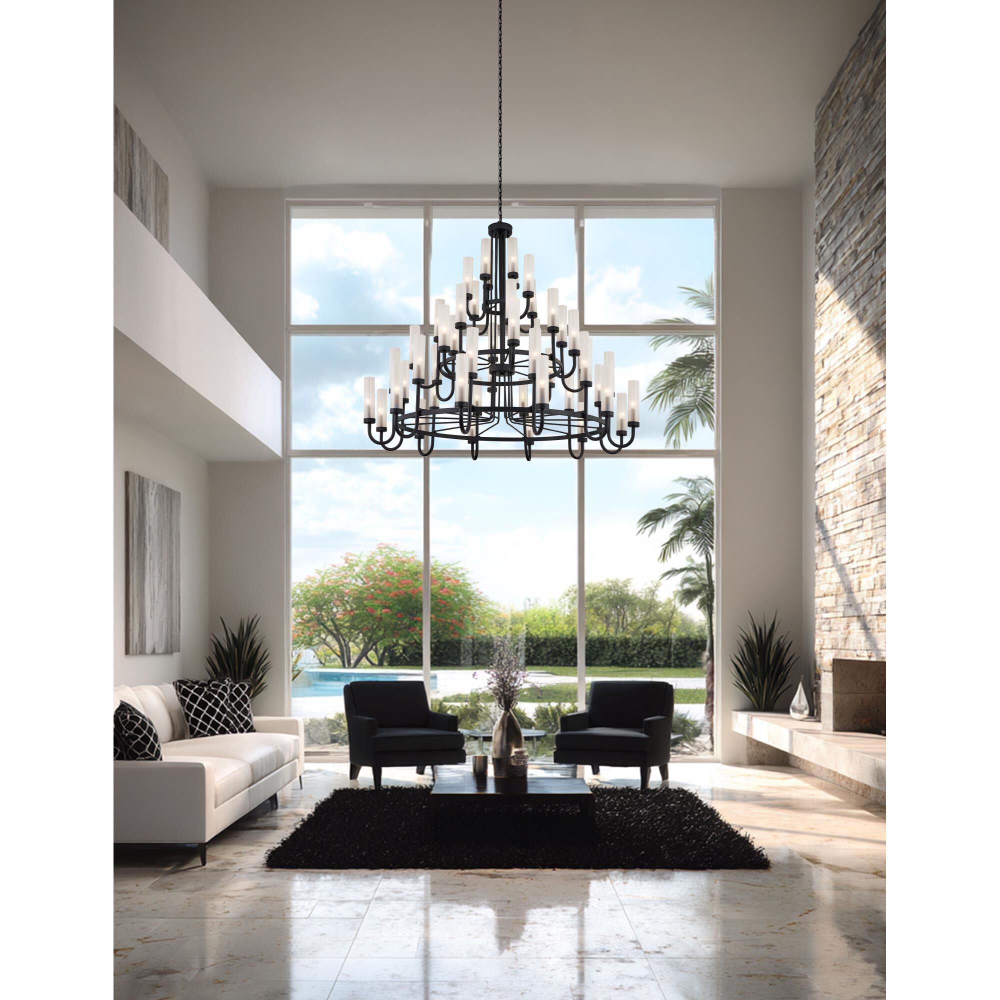 Anchor 61 Inch Chandelier by Justice Design Group