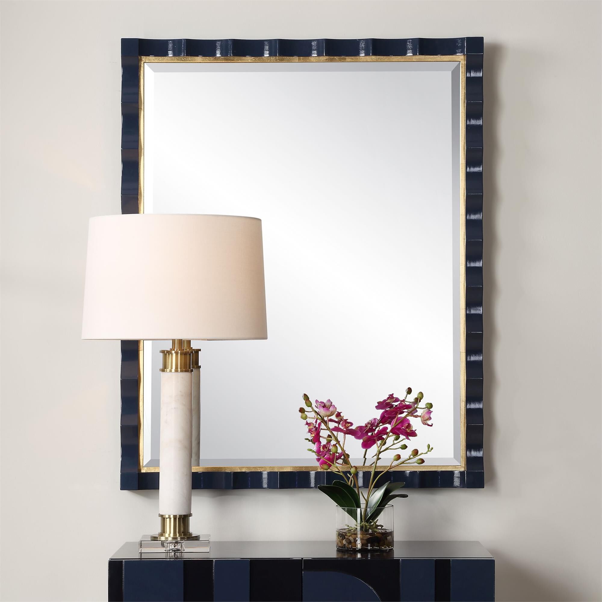 Shown in Navy Blue finish