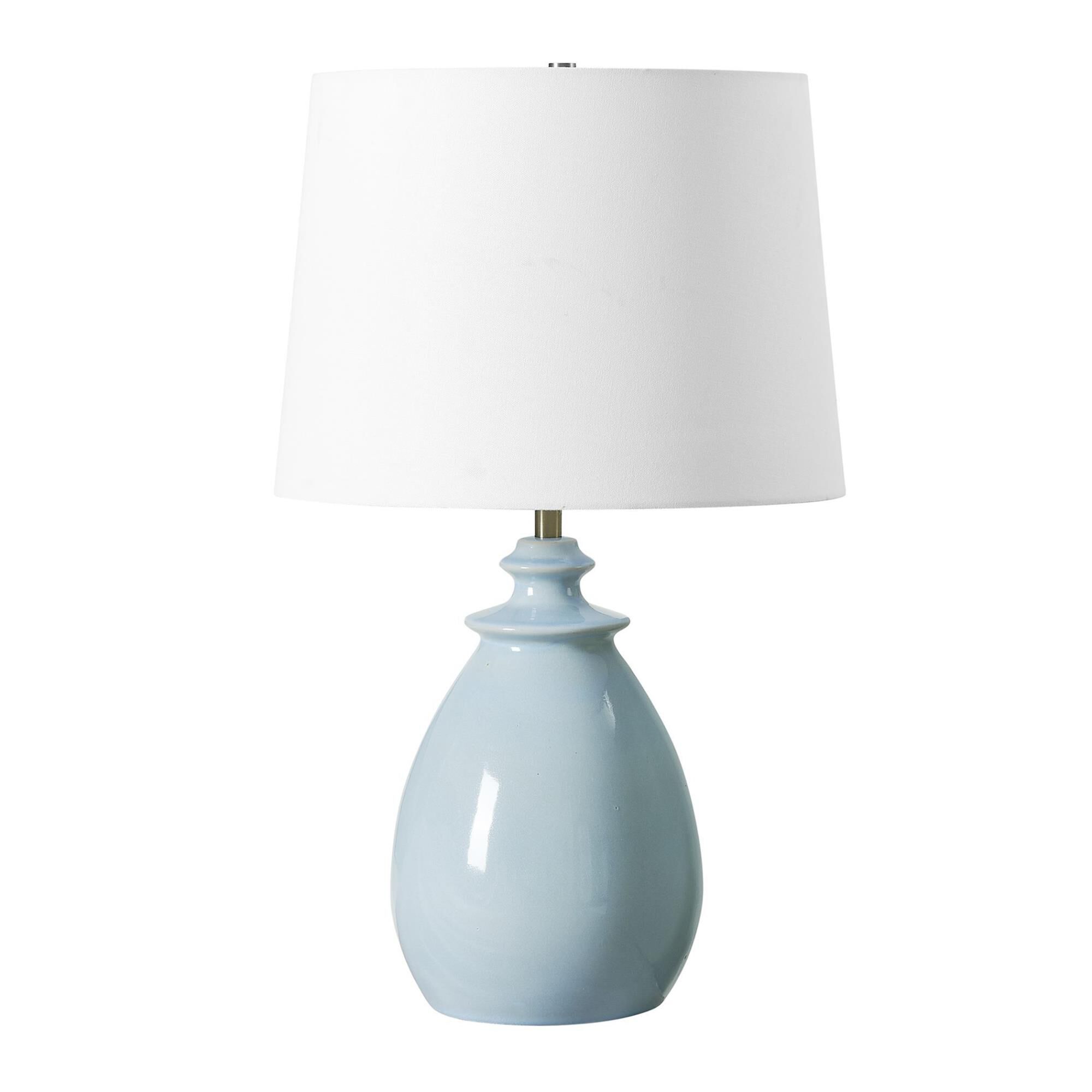 Shown in Blue finish and Round with Liner shade