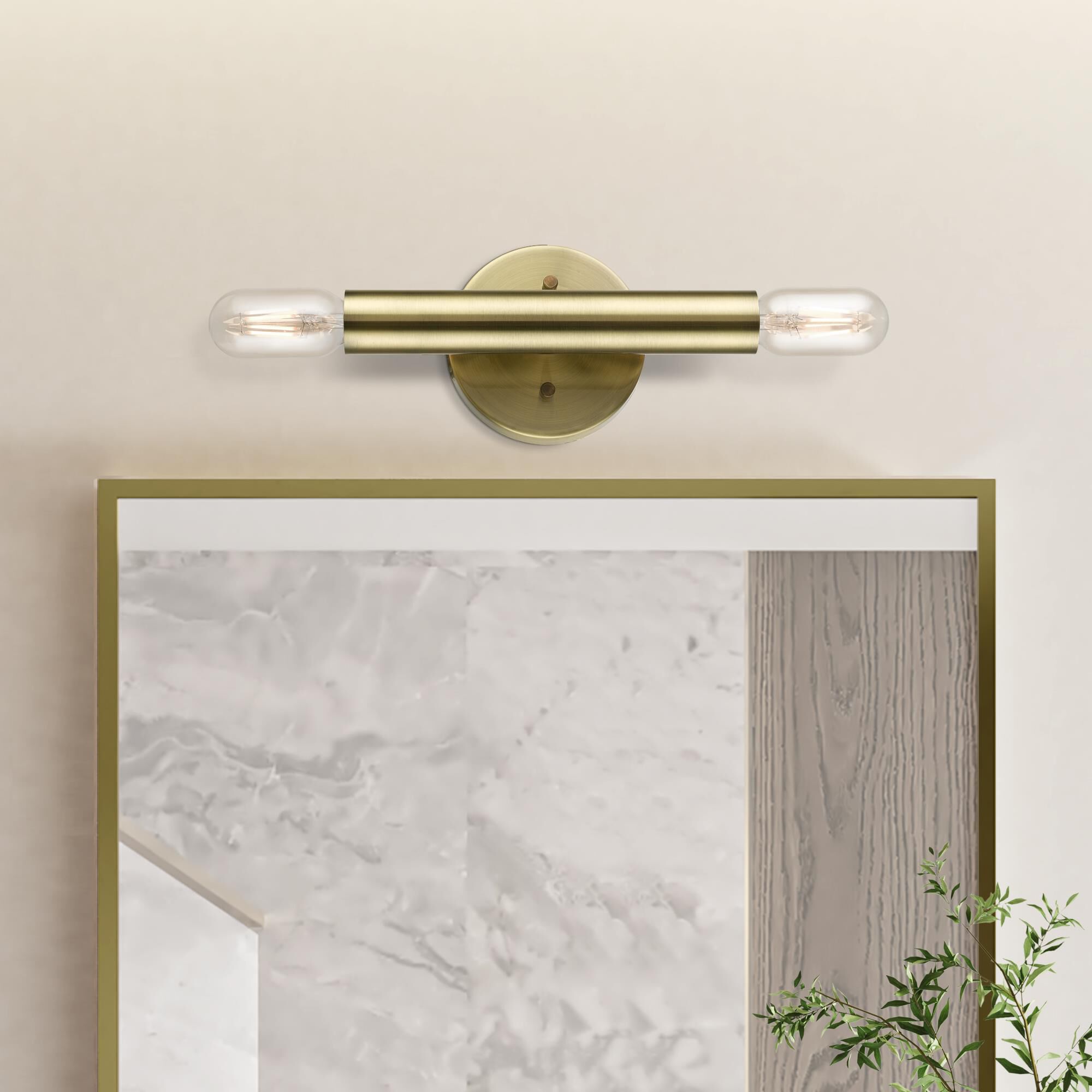 Shown in Antique Brass finish