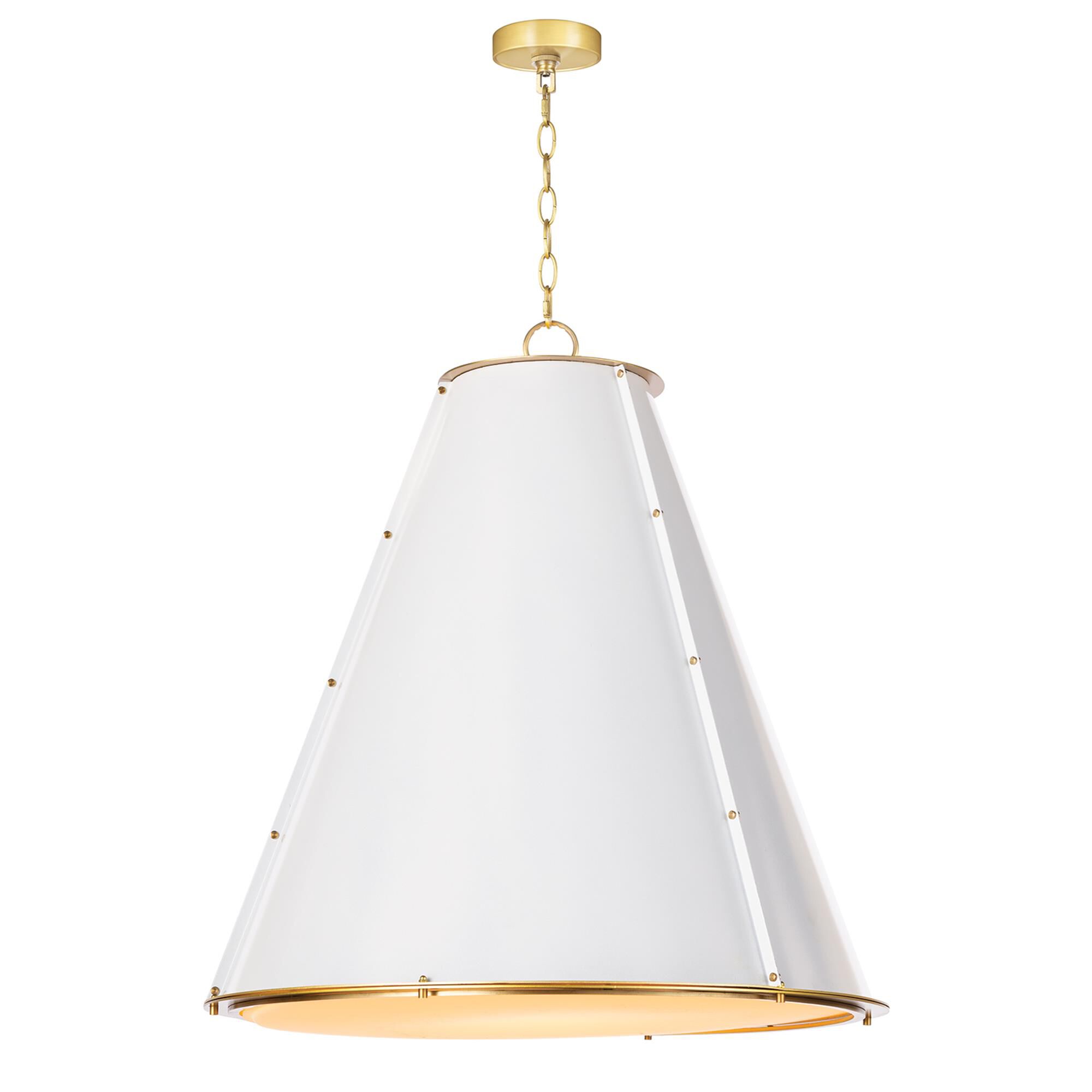 Shown in White finish