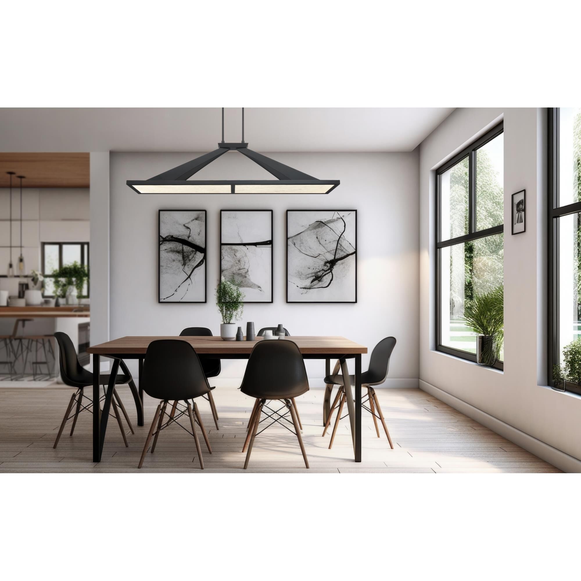 Stiles 48 Inch Linear Suspension Light by Minka Lavery