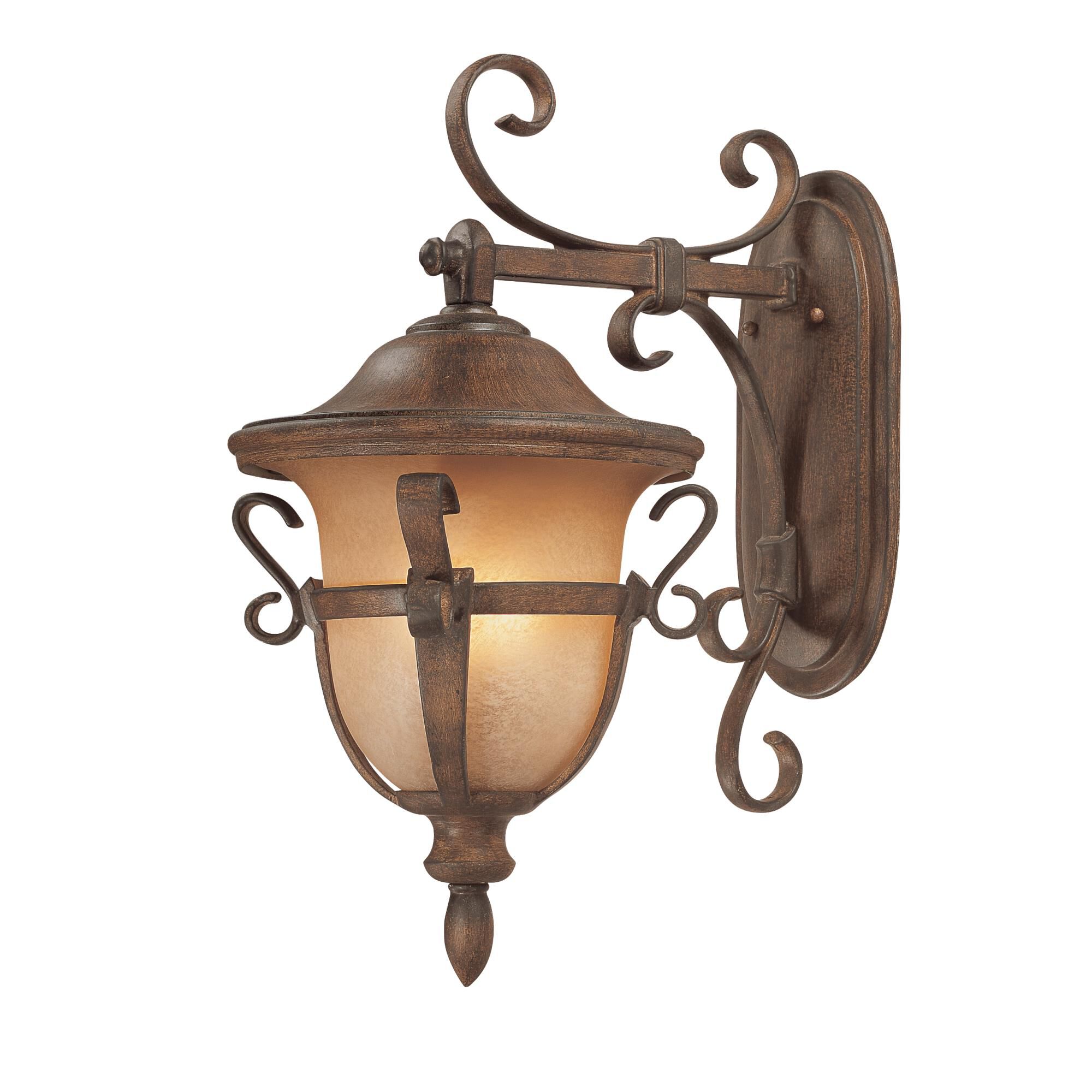 Tudor 22 Inch Tall 3 Light Outdoor Wall Light by Kalco Lighting