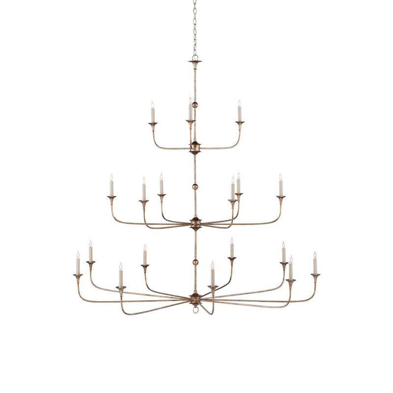 Nottaway 60 Inch Chandelier by Currey and Company