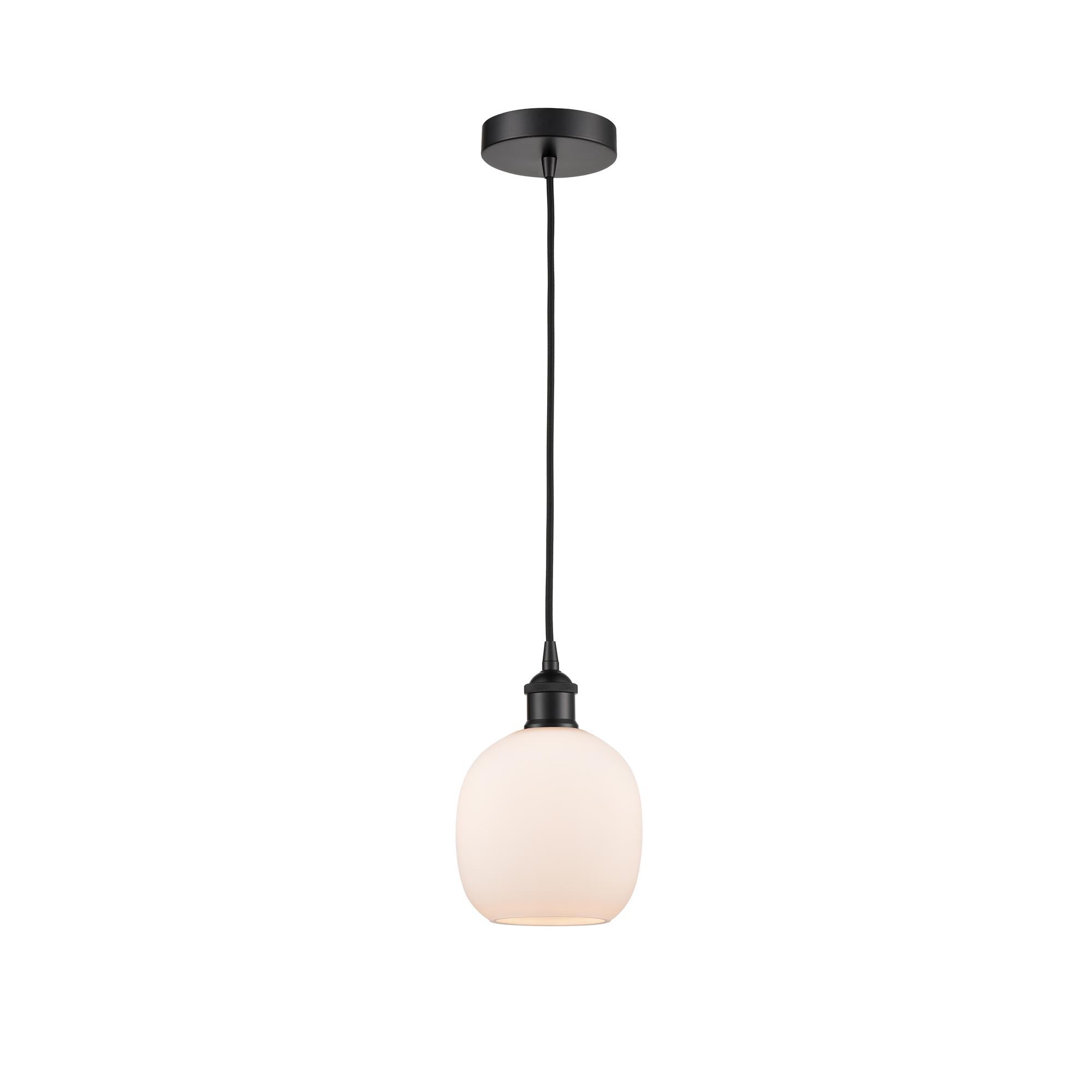 Shown in Matte Black finish and Matte White glass