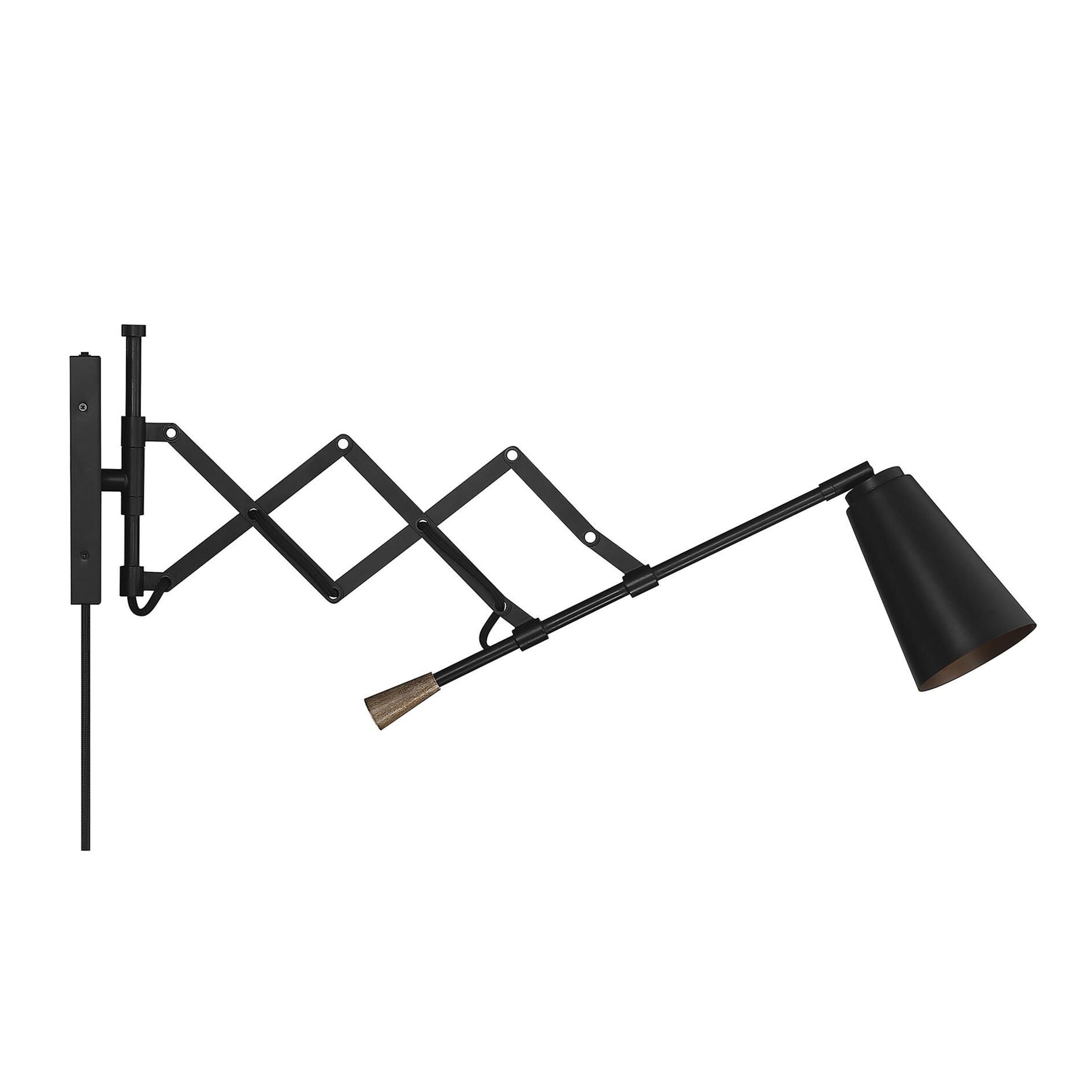 Shown in Matte Black finish and Matte Black Metal shade