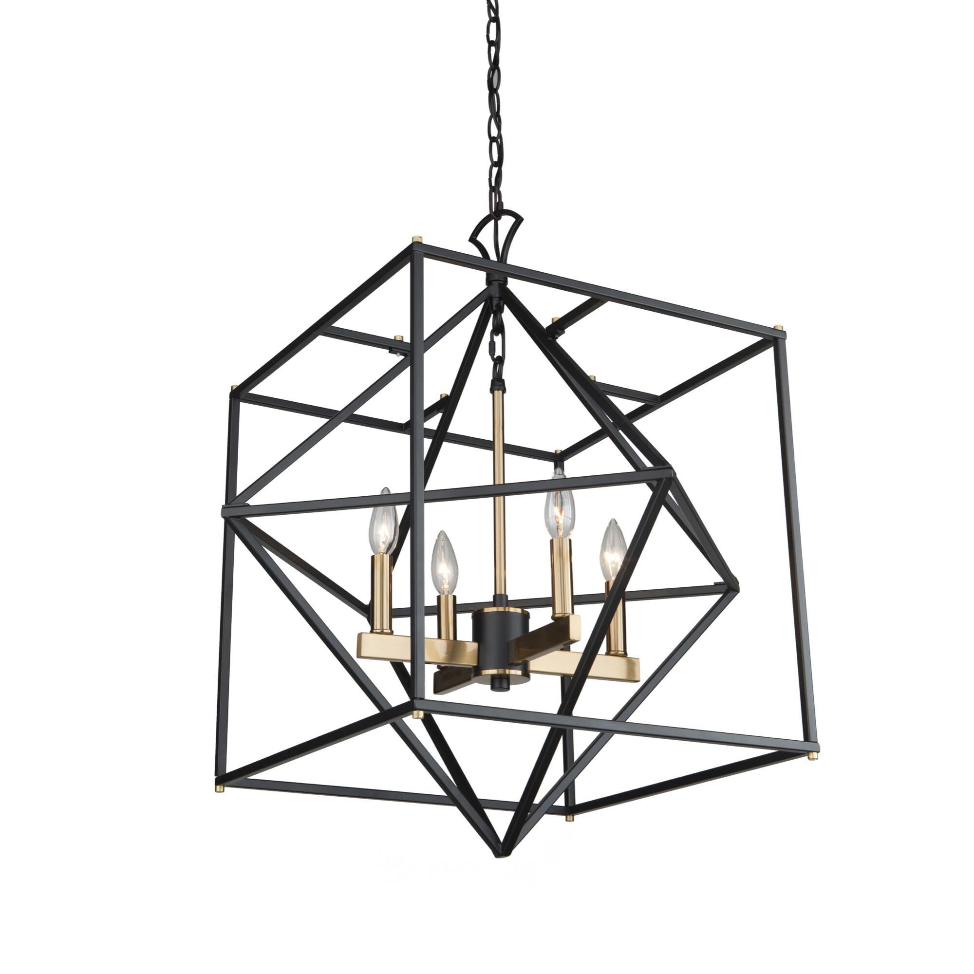 Roxton 25 Inch Cage Pendant by Artcraft