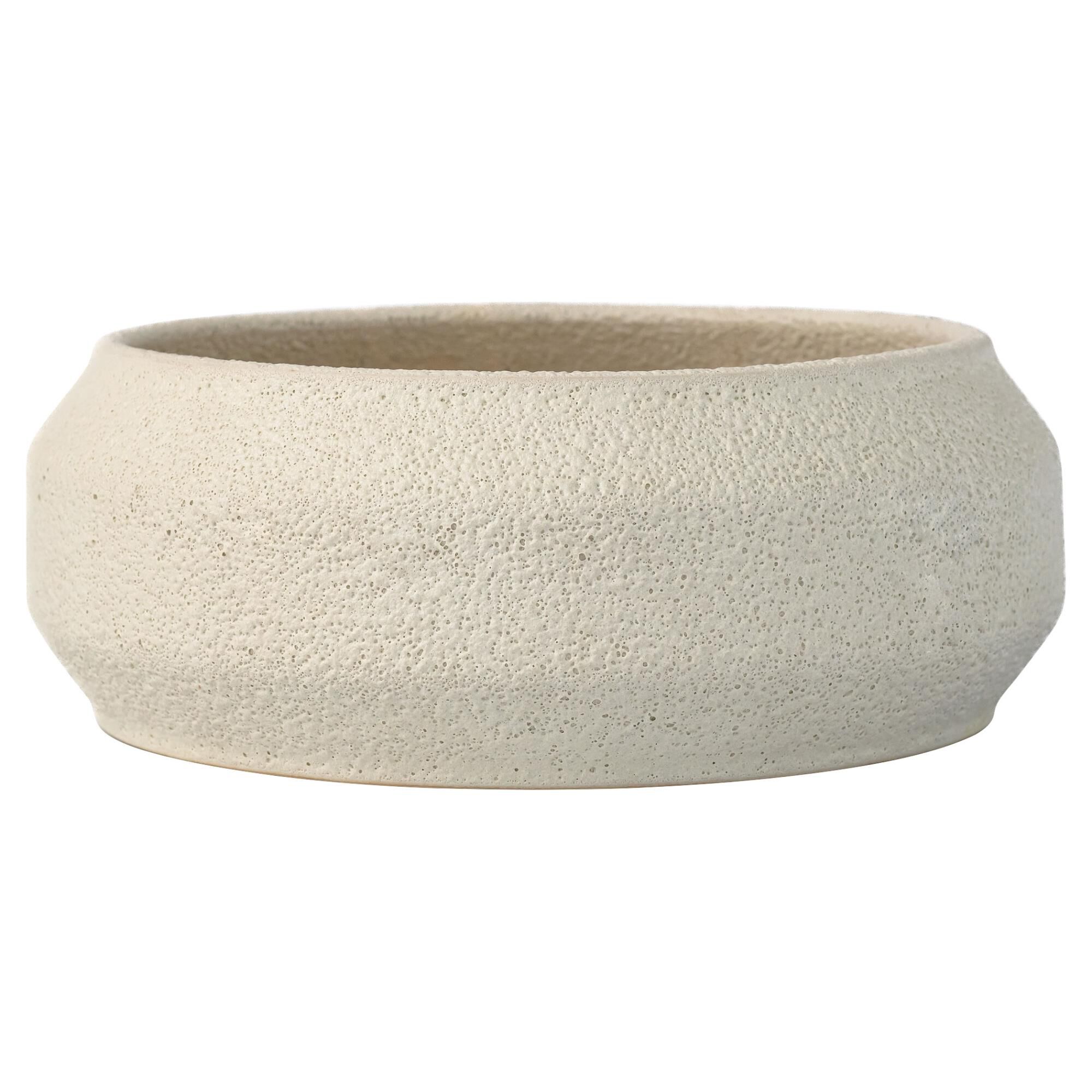 White 12 Inch Bowl by Cyan Designs