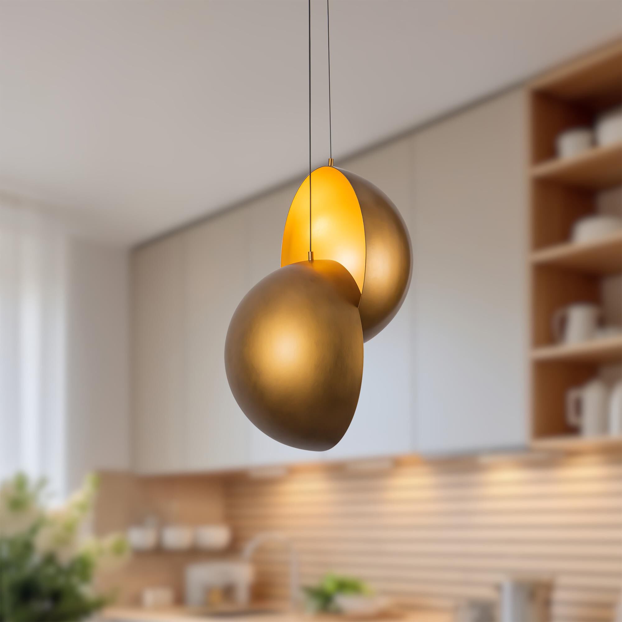 Paul Cocksedge Void 16 Inch Large Pendant by Kuzco Lighting
