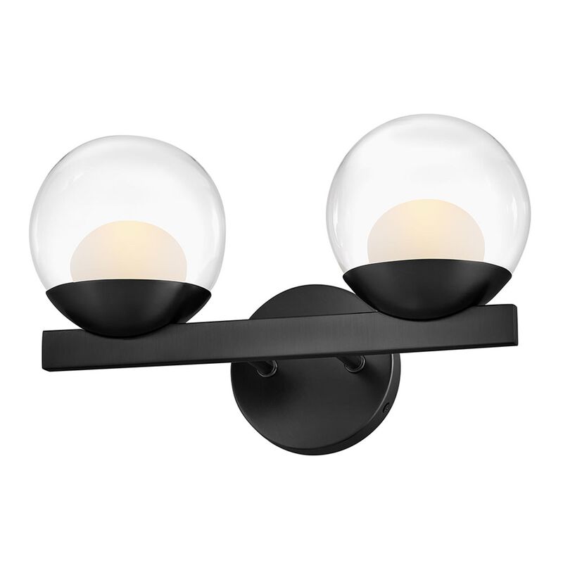 Sunni 15 Inch 2 Light Bath Vanity Light by Hinkley