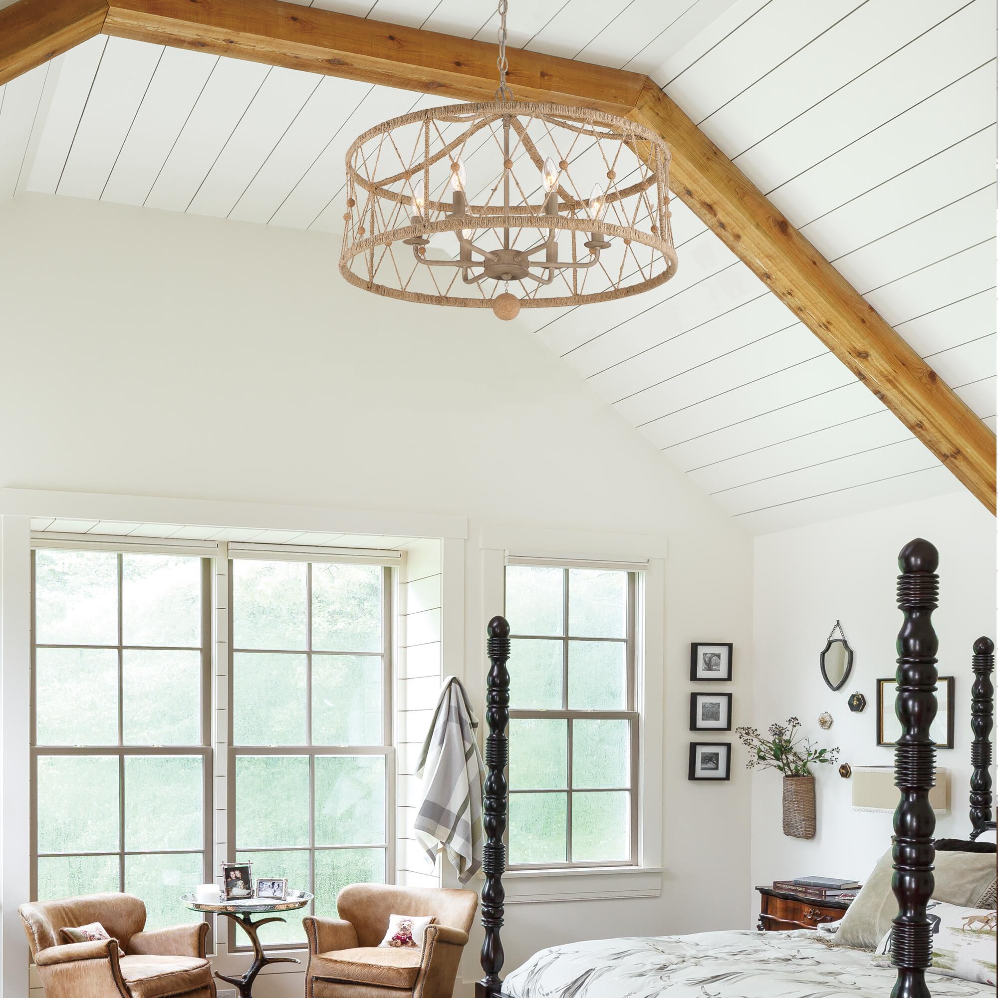 Brixton 24 Inch Chandelier by Crystorama