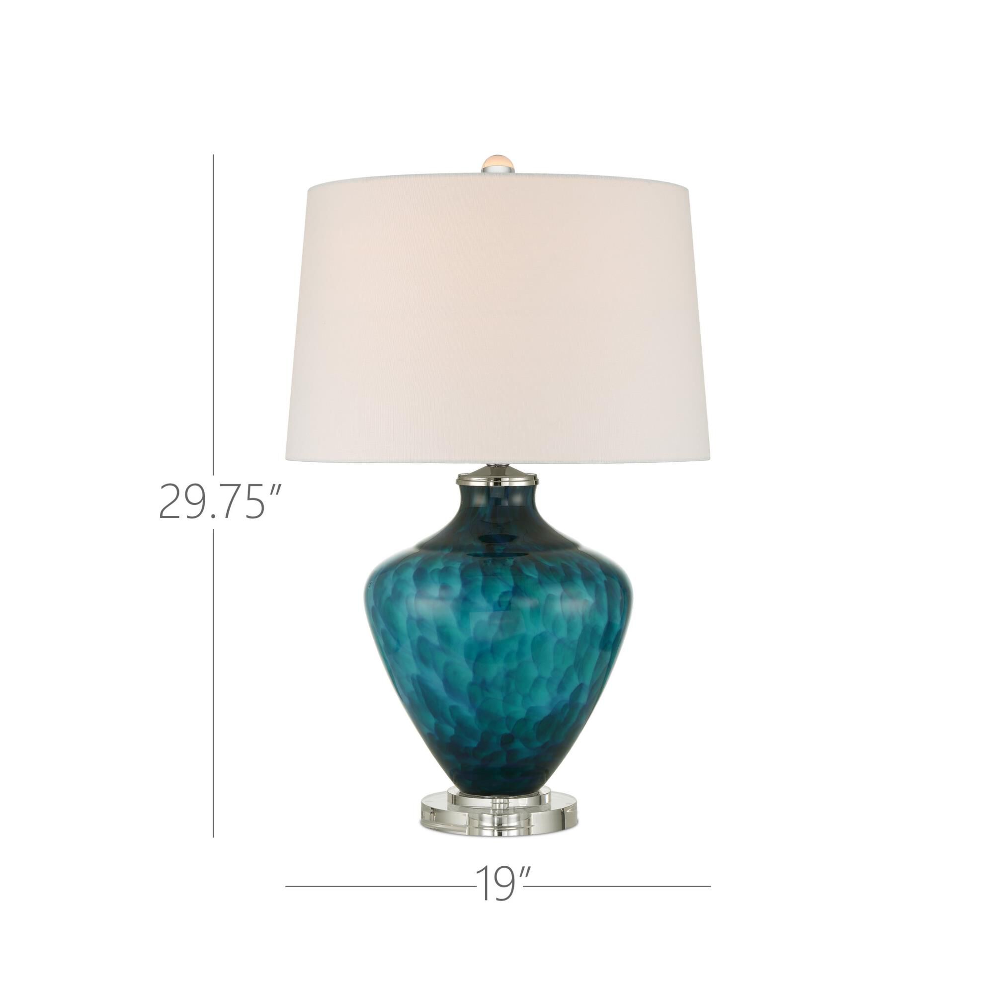 Sapphire 30 Inch Table Lamp by Currey and Company