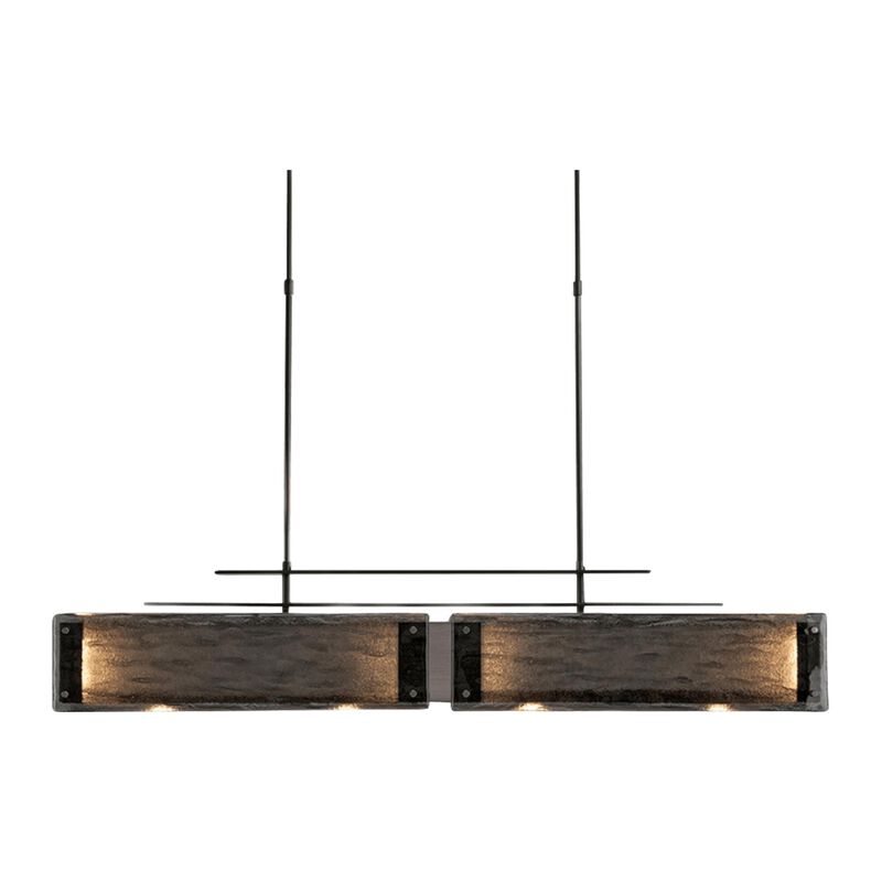 Urban Loft Parallel 44 Inch 12 Light Linear Suspension Light by Hammerton Studio