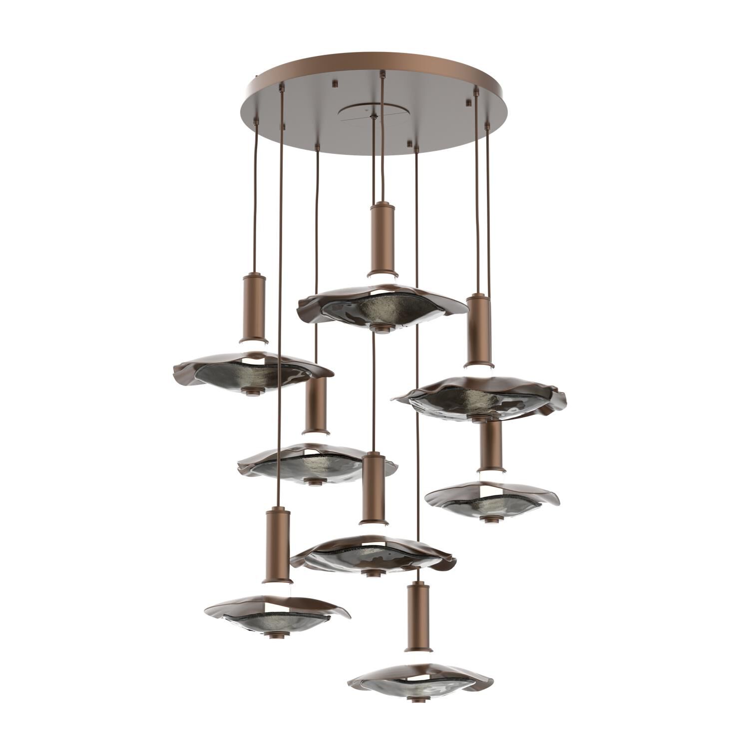 Levi Wilson Cumulus 37 Inch Multi Light Pendant by Hammerton Studio