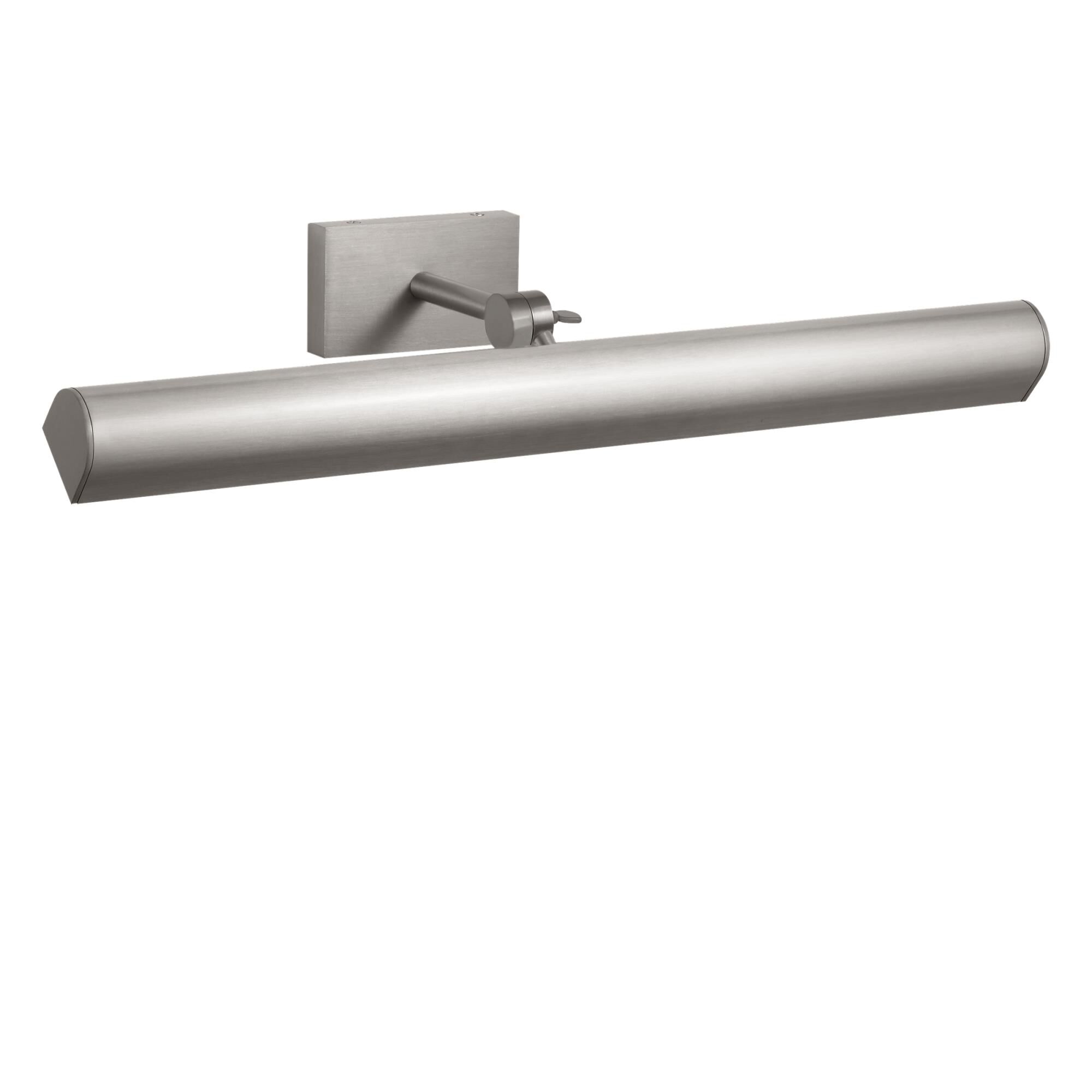 Shown in Brushed Nickel finish and White Acrylic Diffuser shade