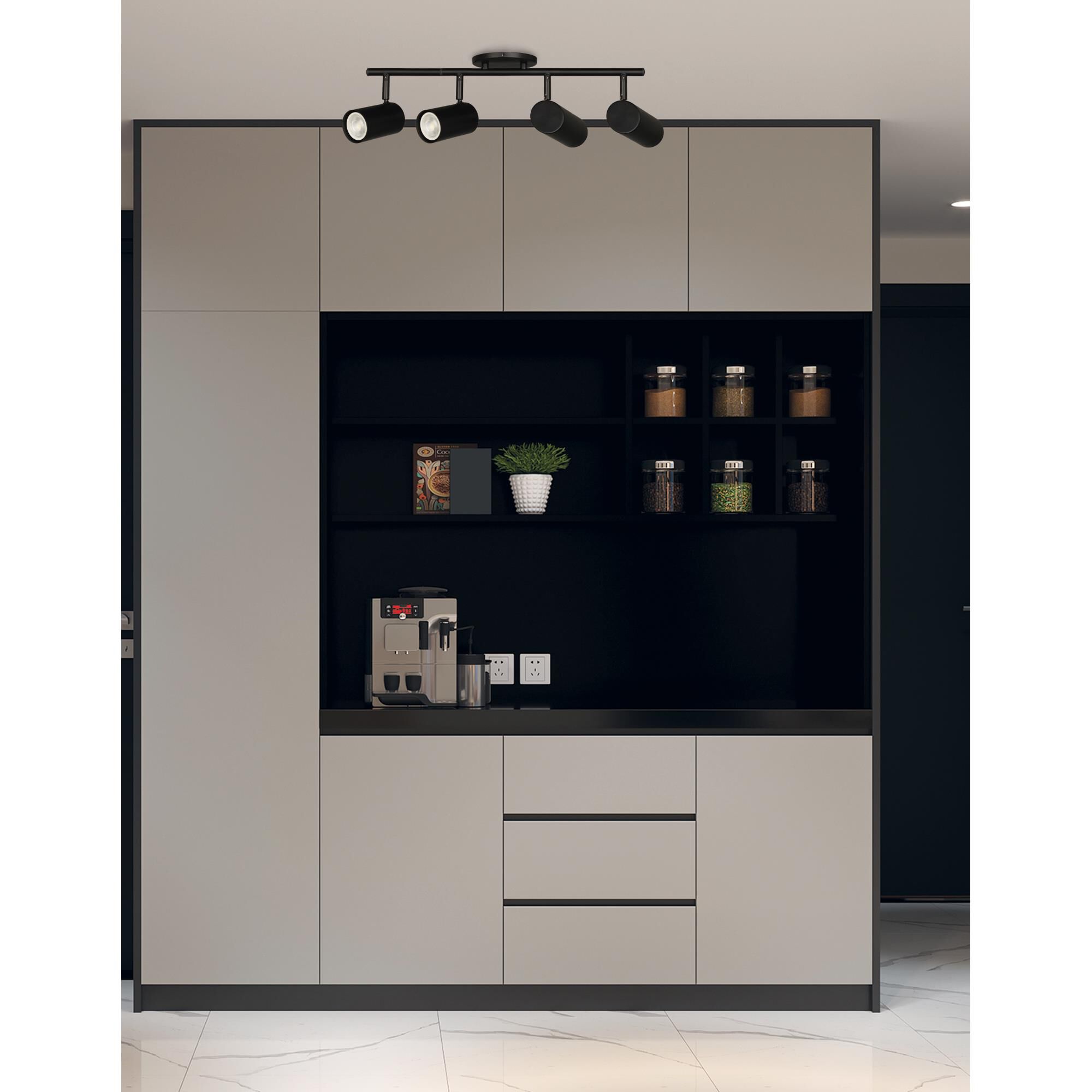 Shown in Matte Black finish