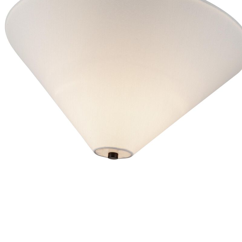 Peyton Fox Bridgette 16 Inch Semi Flush Mount by Alora Mood