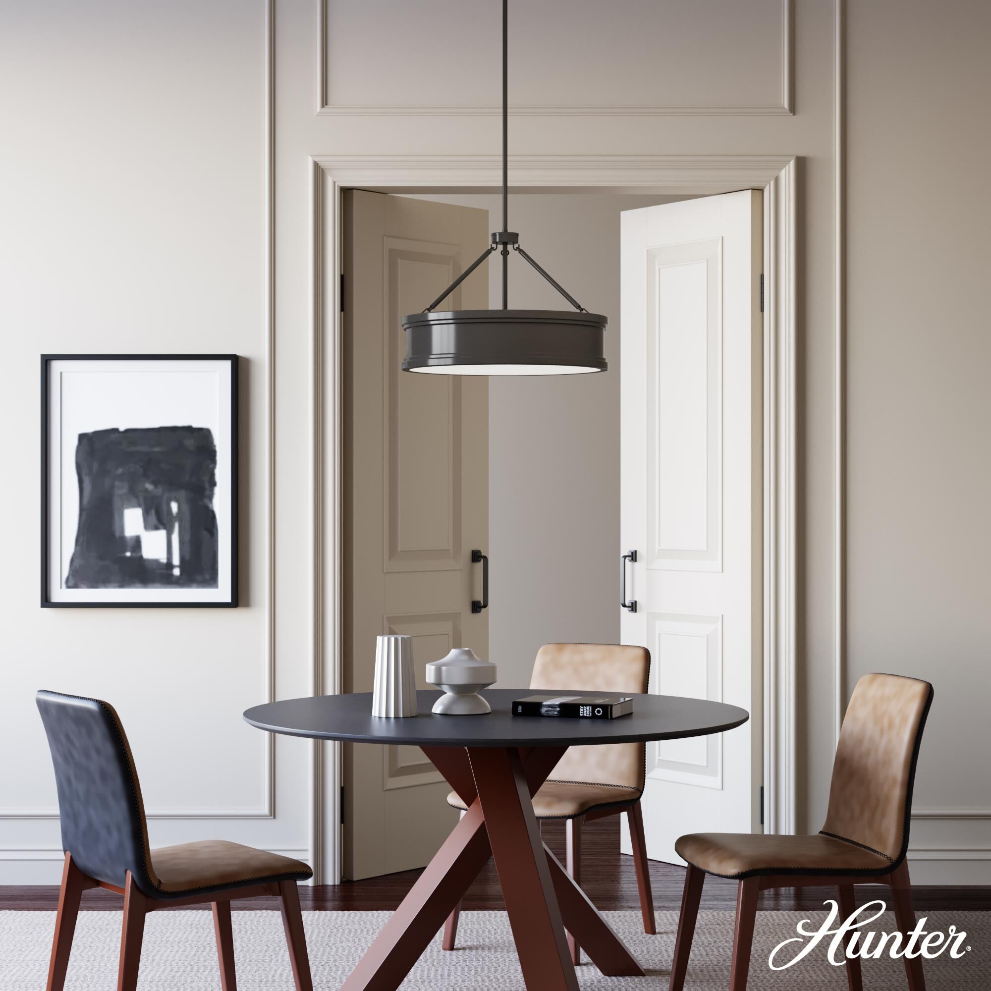 Capshaw 21 Inch Large Pendant by Hunter Fan