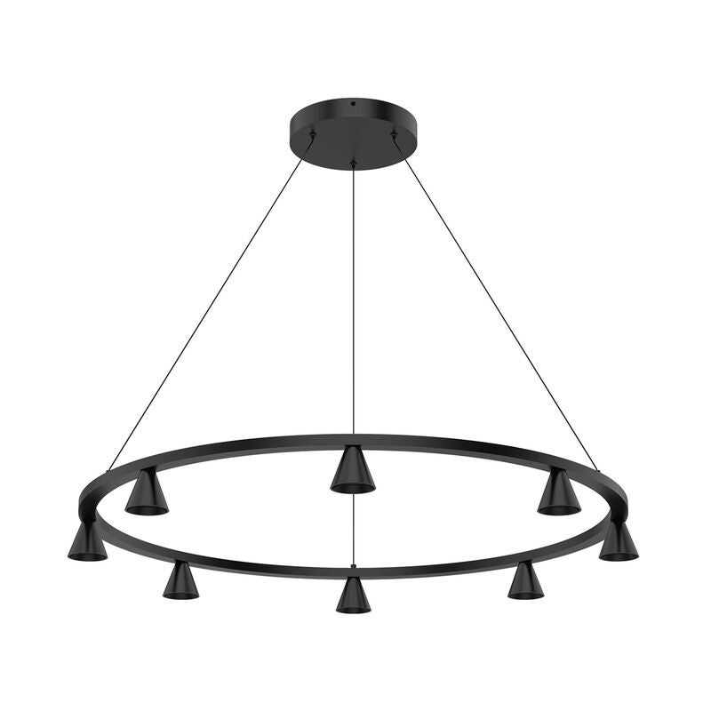 Ryan Pauly Dune Medium Chandelier by Kuzco