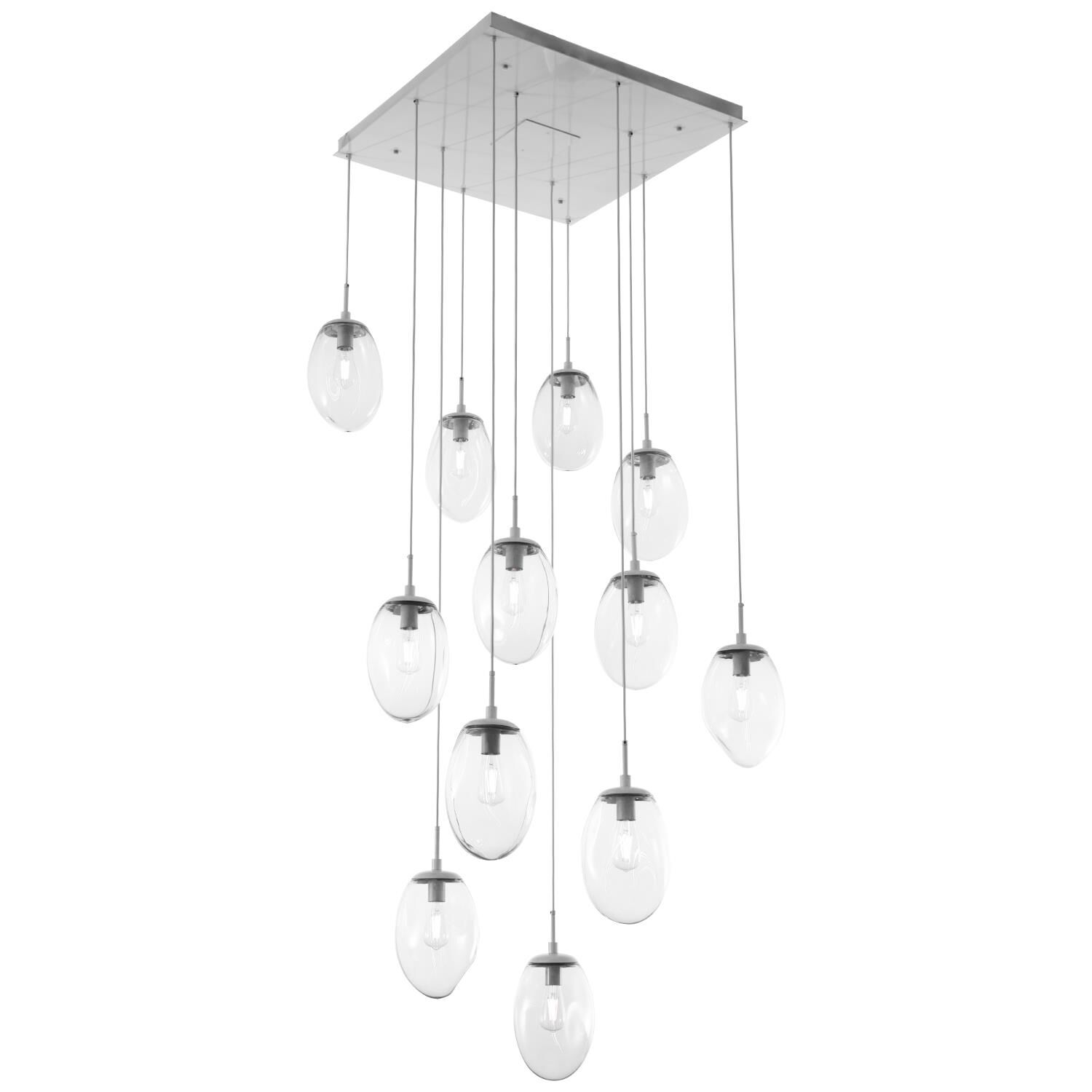 Levi Wilson Nebula 35 Inch 12 Light Multi Light Pendant by Hammerton Studio