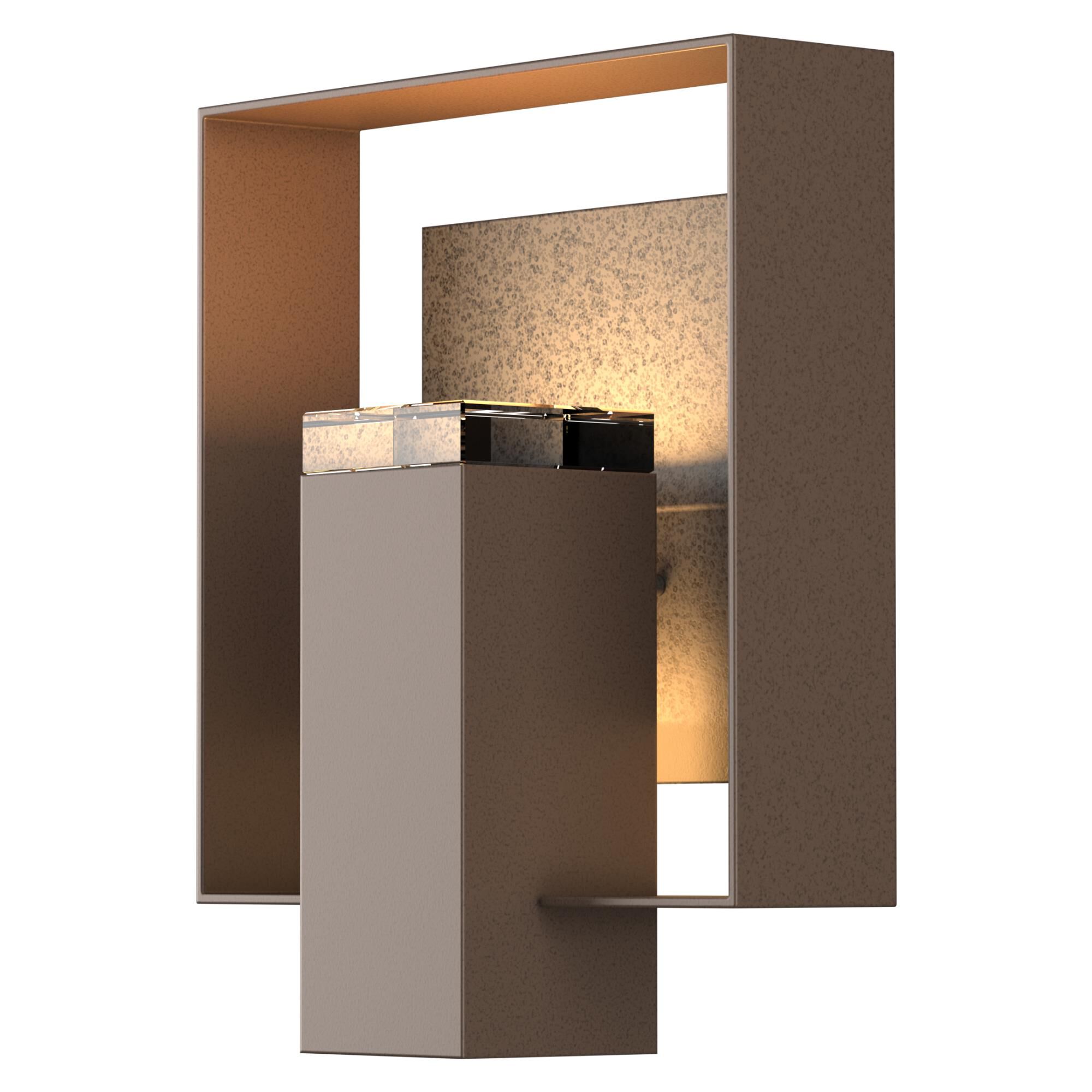 Hubbardton Forge Shadow Box 11 Inch Tall Outdoor Wall Light