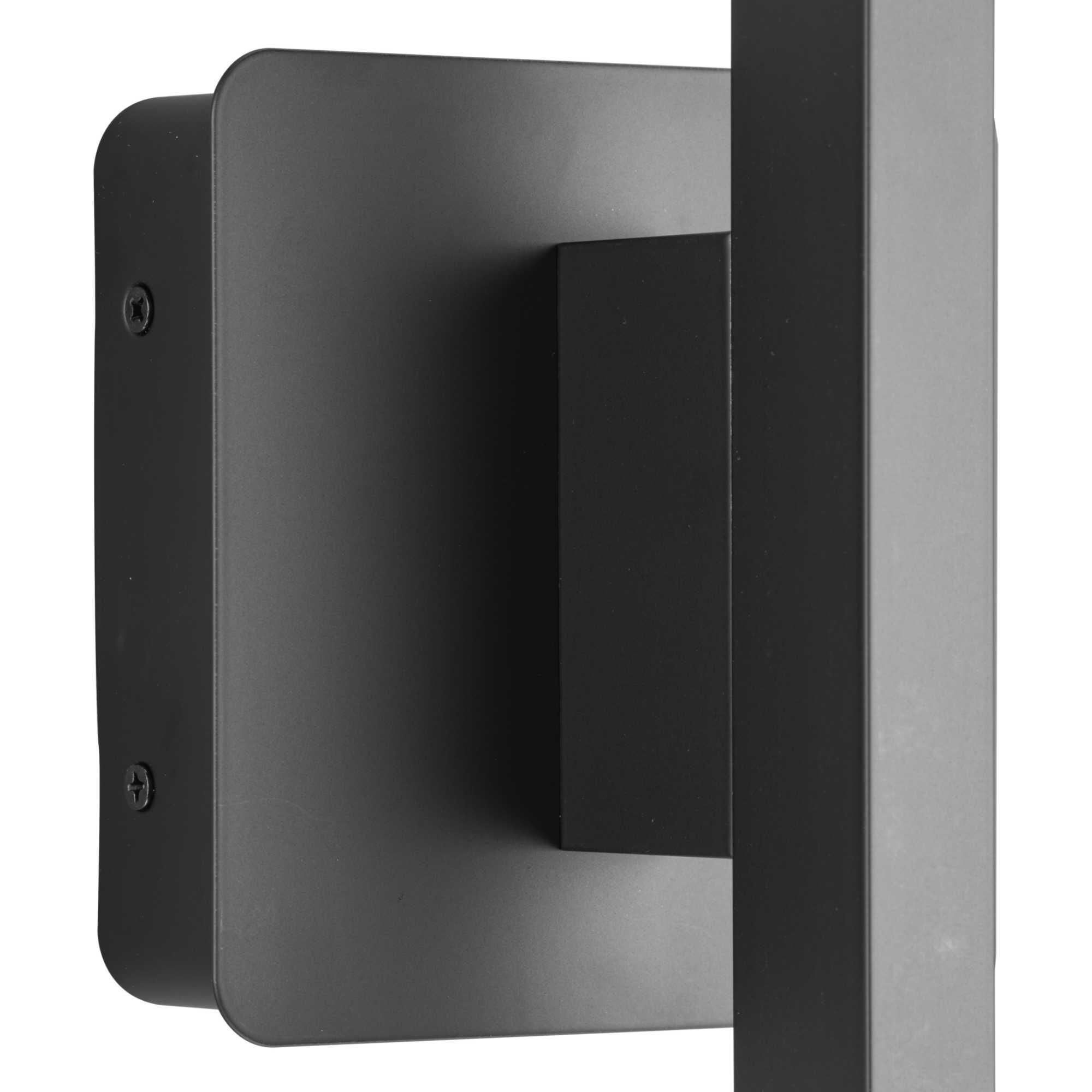 Shown in Matte Black finish and White glass