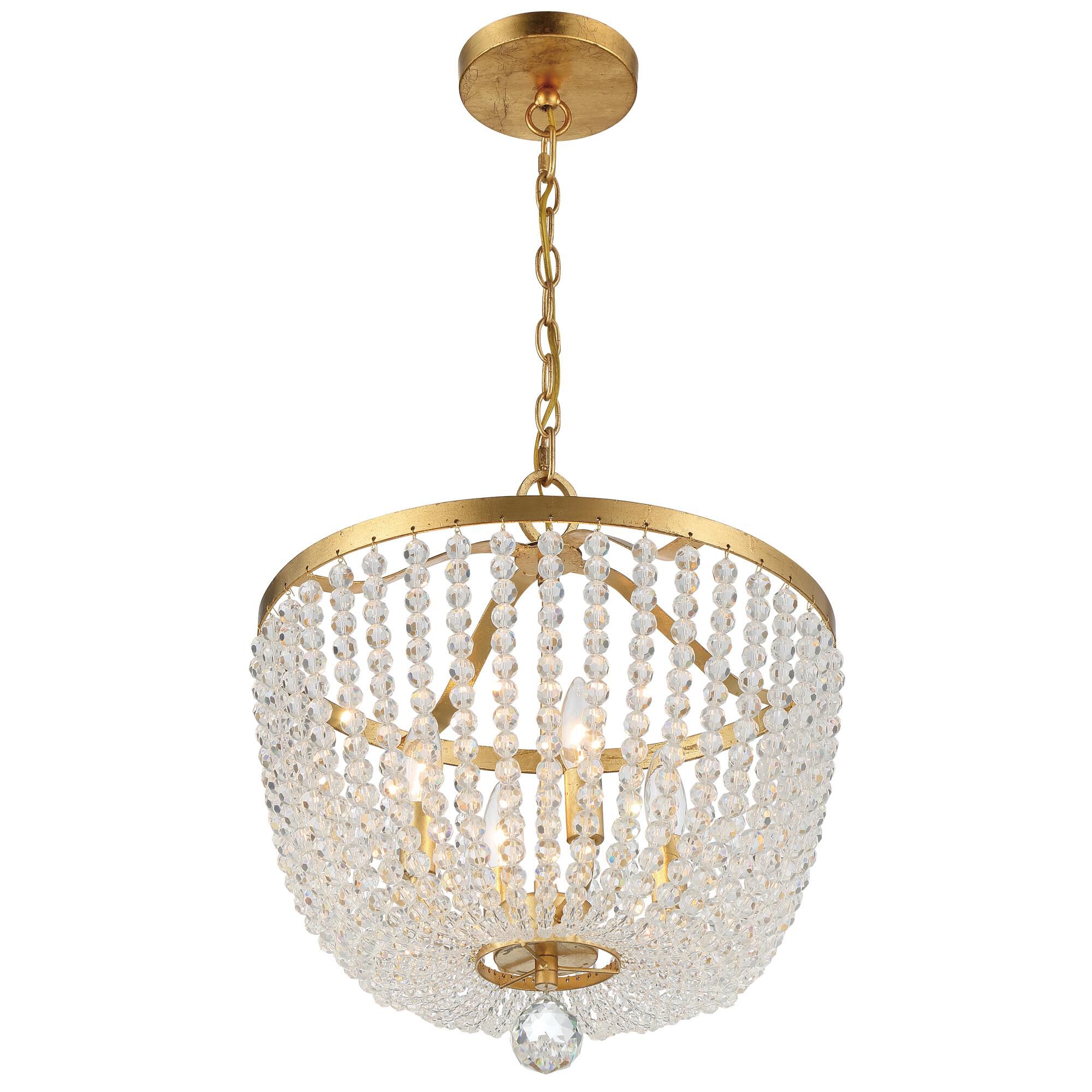 Rylee 17 Inch Mini Chandelier by Crystorama