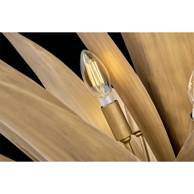 Agave 45 Inch 12 Light LED Chandelier by Fredrick Ramond