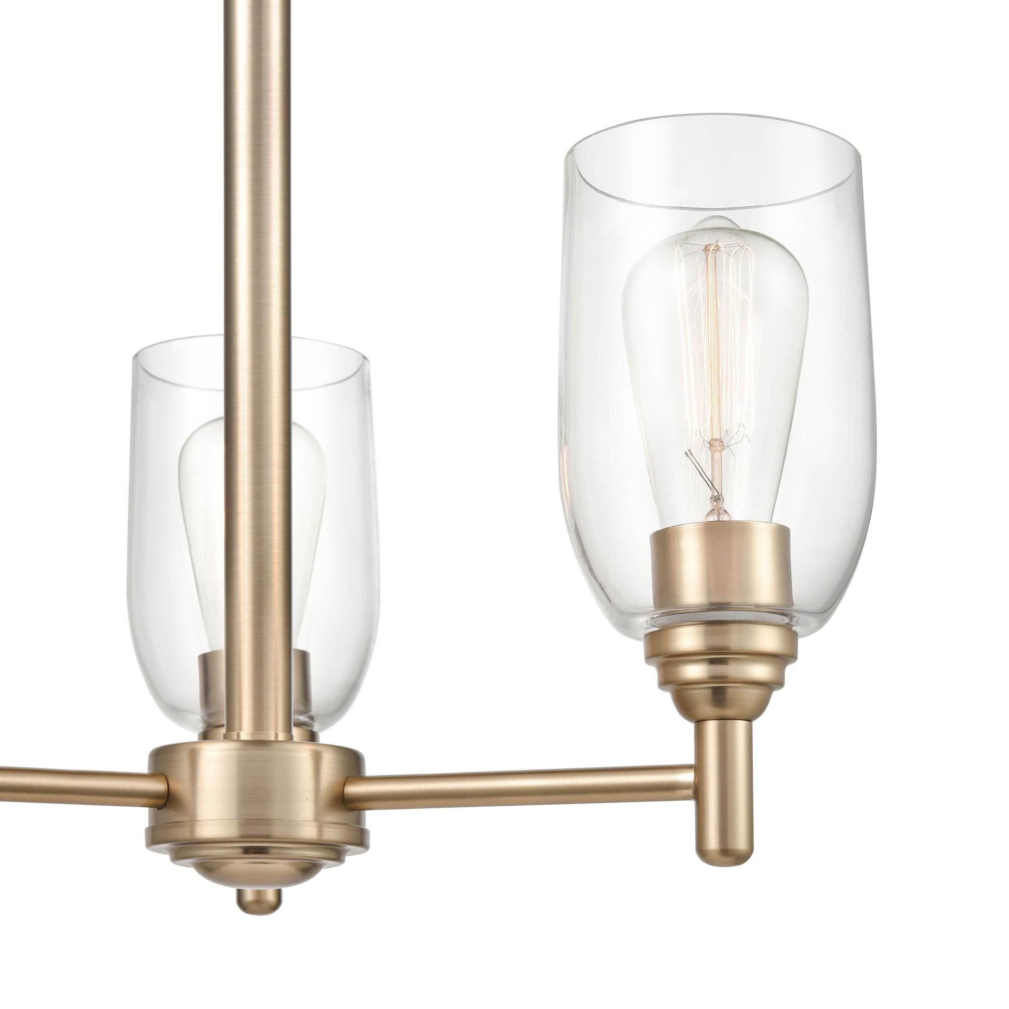 Arlett 18 Inch 3 Light Mini Chandelier by Millennium Lighting