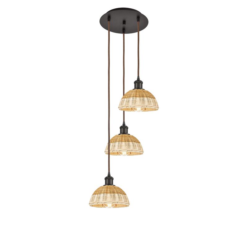 Bruno Marashlian Bristol Natural II 14 Inch Multi Light Pendant by Innovations Lighting