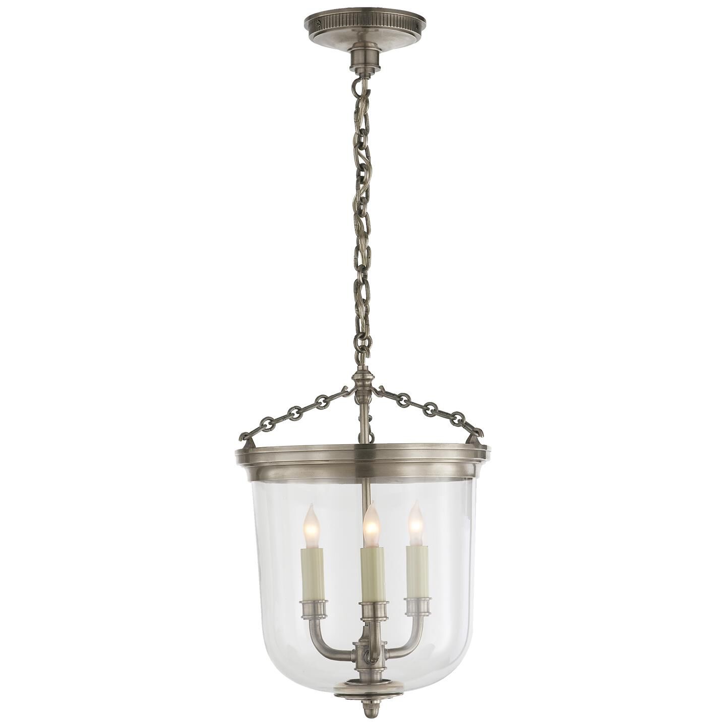 Thomas O'Brien Merchant 11 Inch Cage Pendant by Visual Comfort Signature Collection